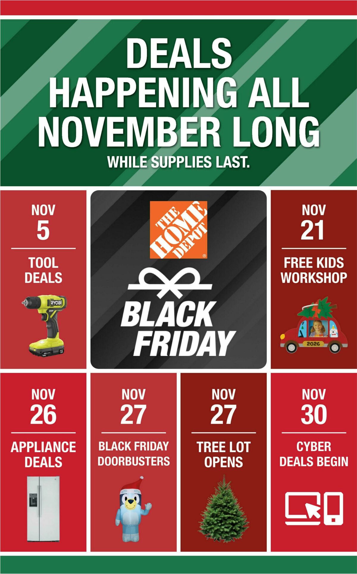 The Home Depot Weekly Ad from October 22