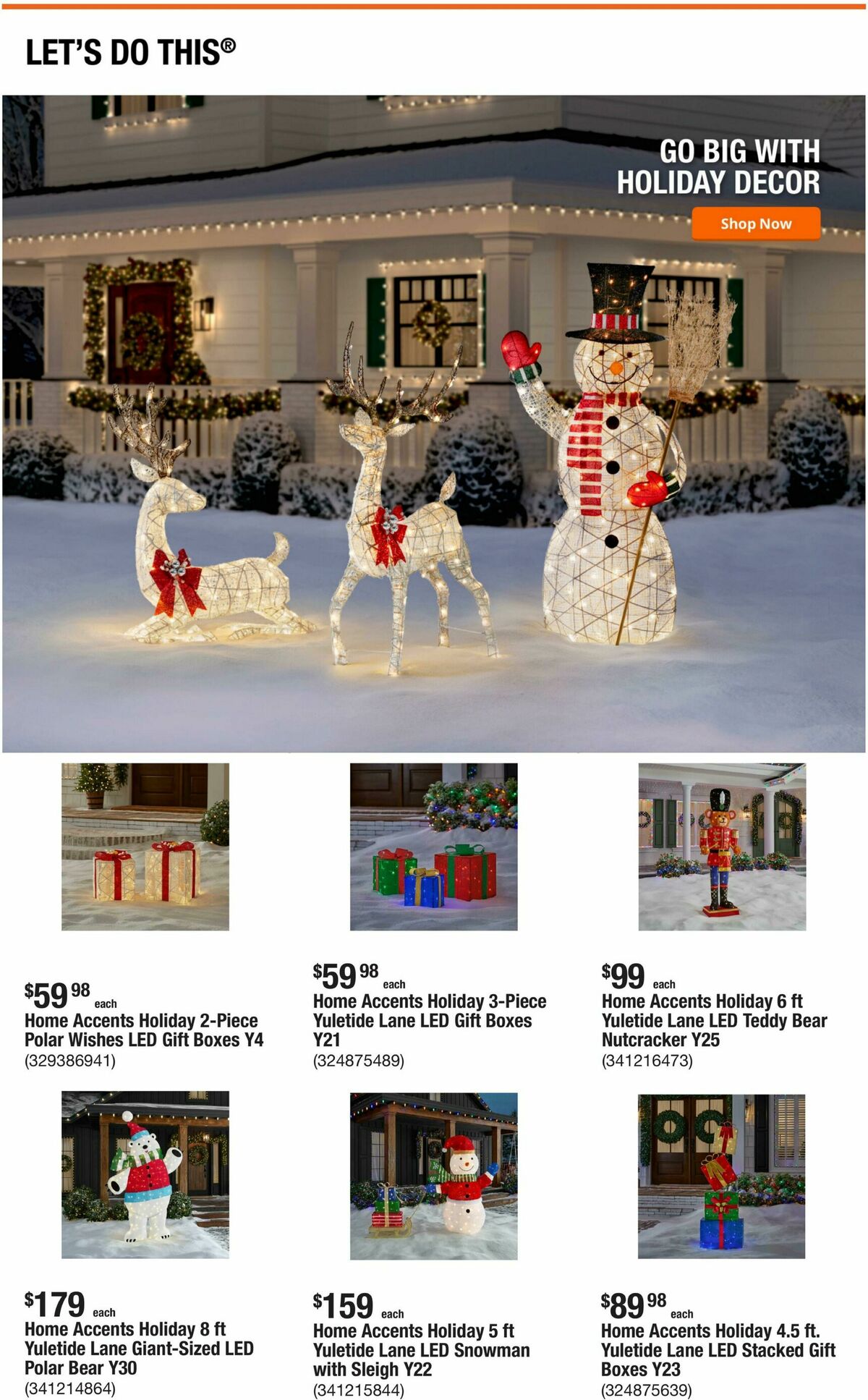 The Home Depot Weekly Ad from October 22