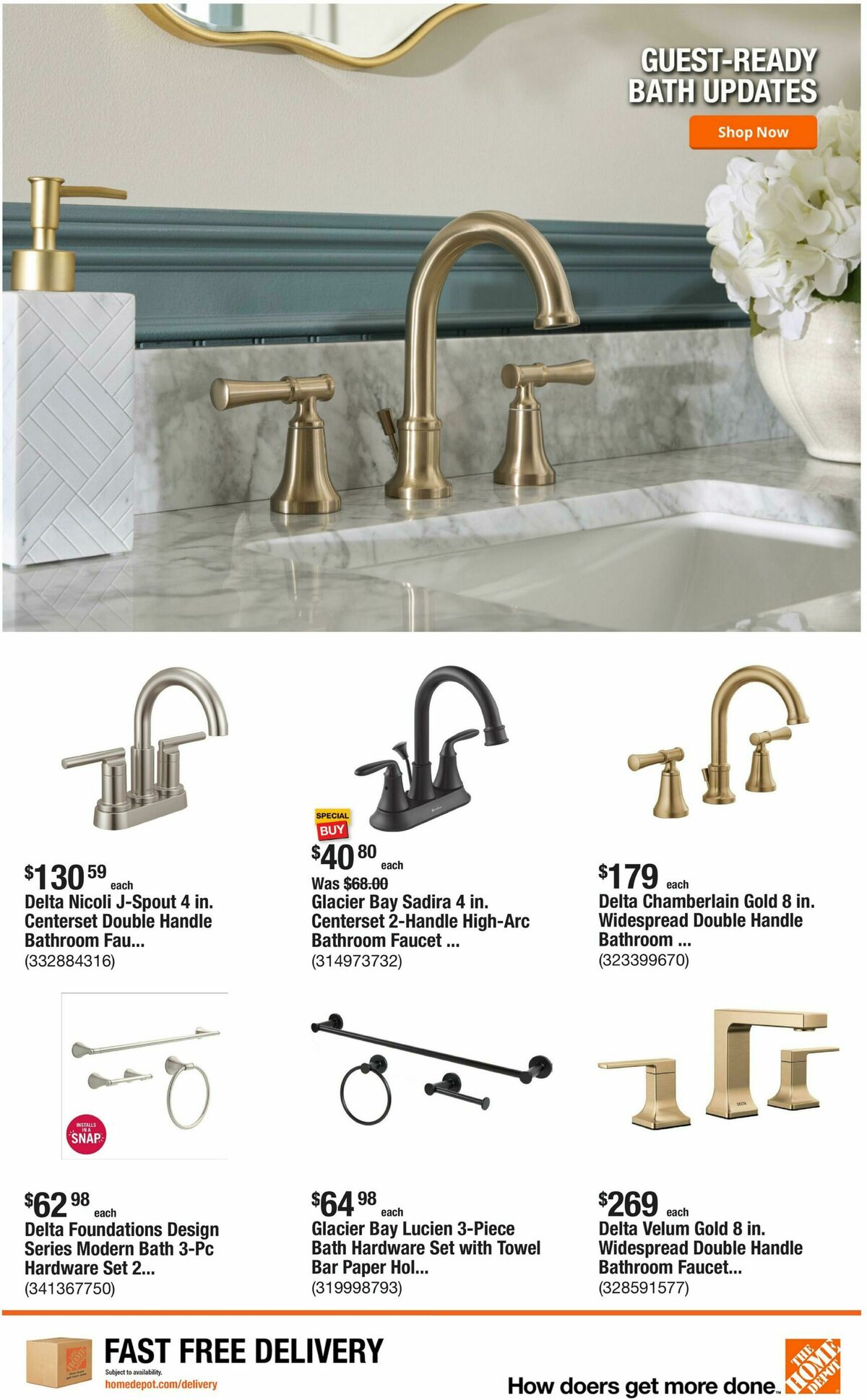 The Home Depot Weekly Ad from October 22