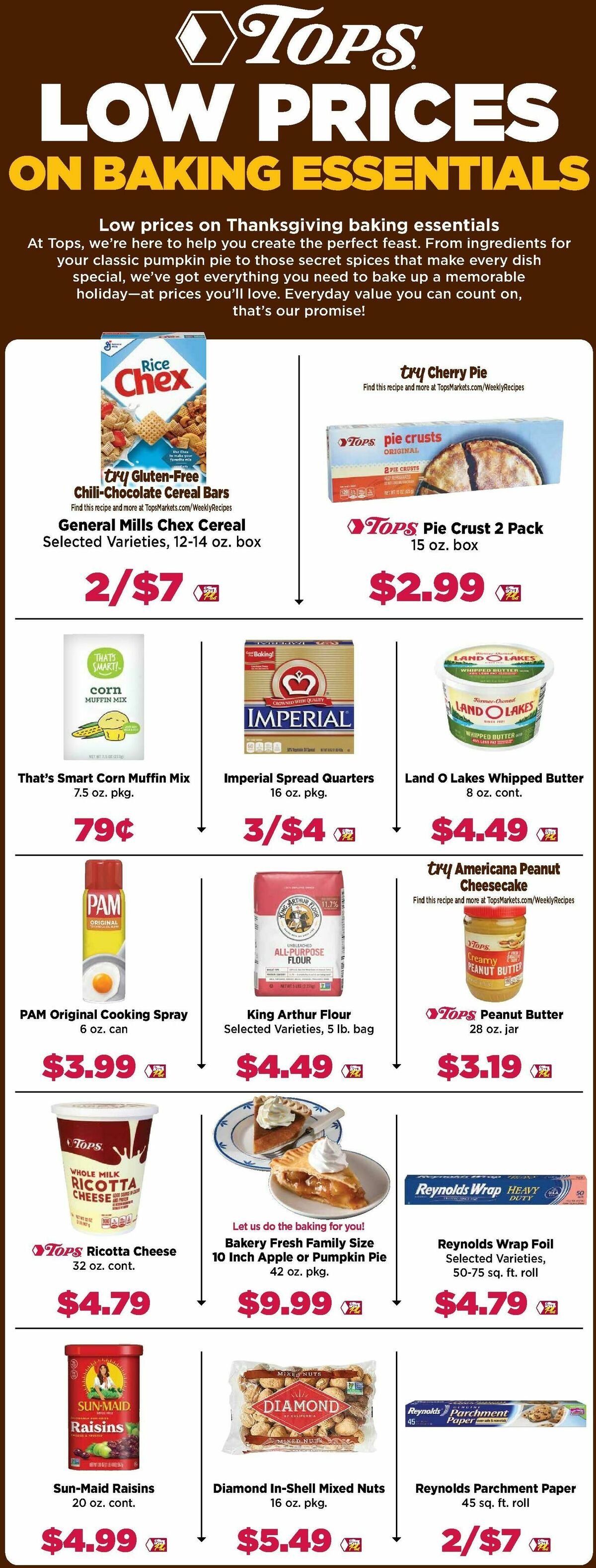 Tops Friendly Markets Weekly Ad from November 16
