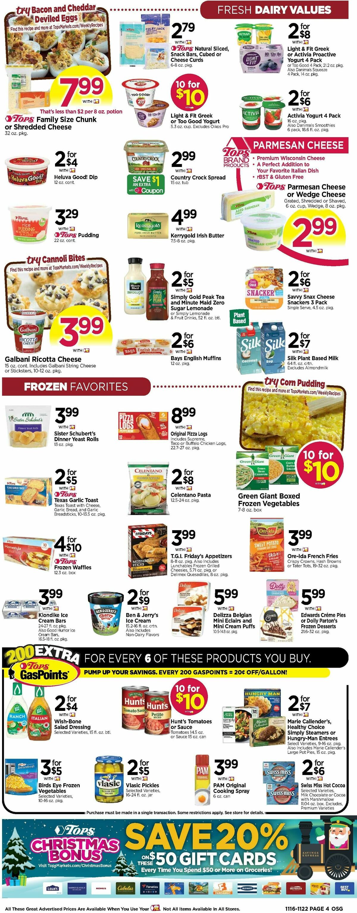 Tops Friendly Markets Weekly Ad from November 16