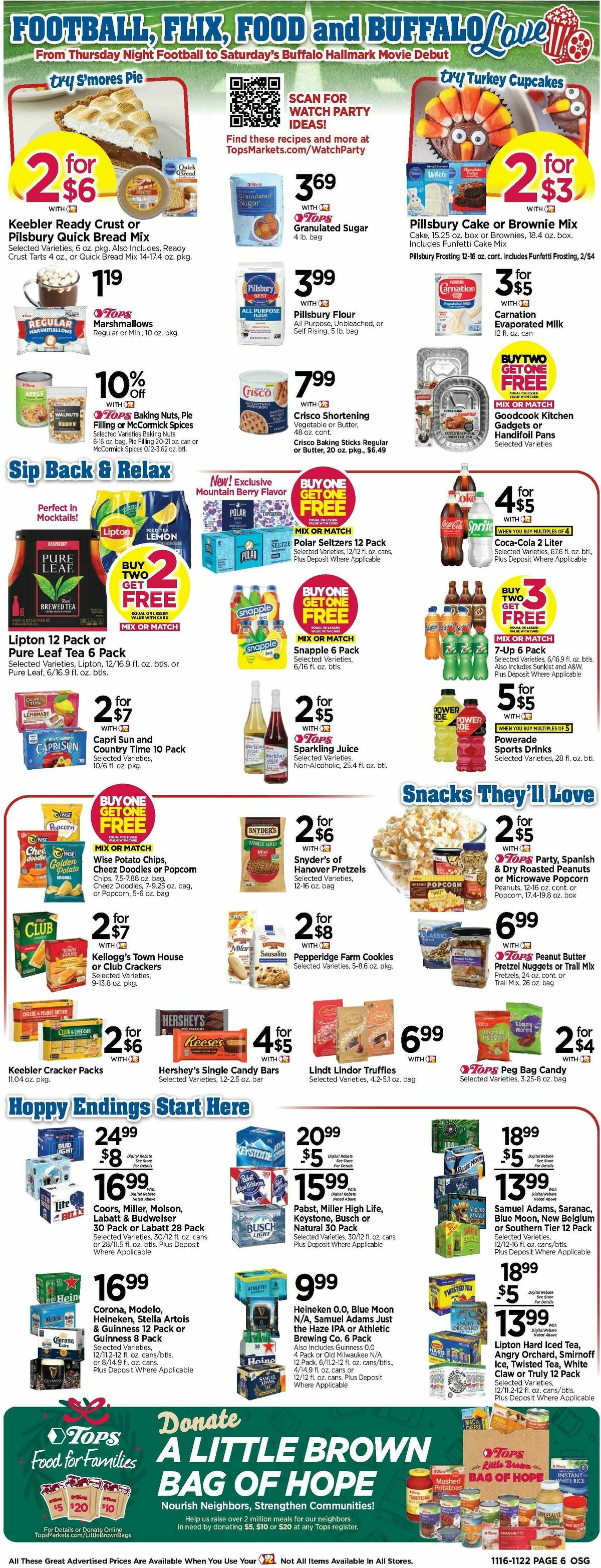 Tops Friendly Markets Weekly Ad from November 16