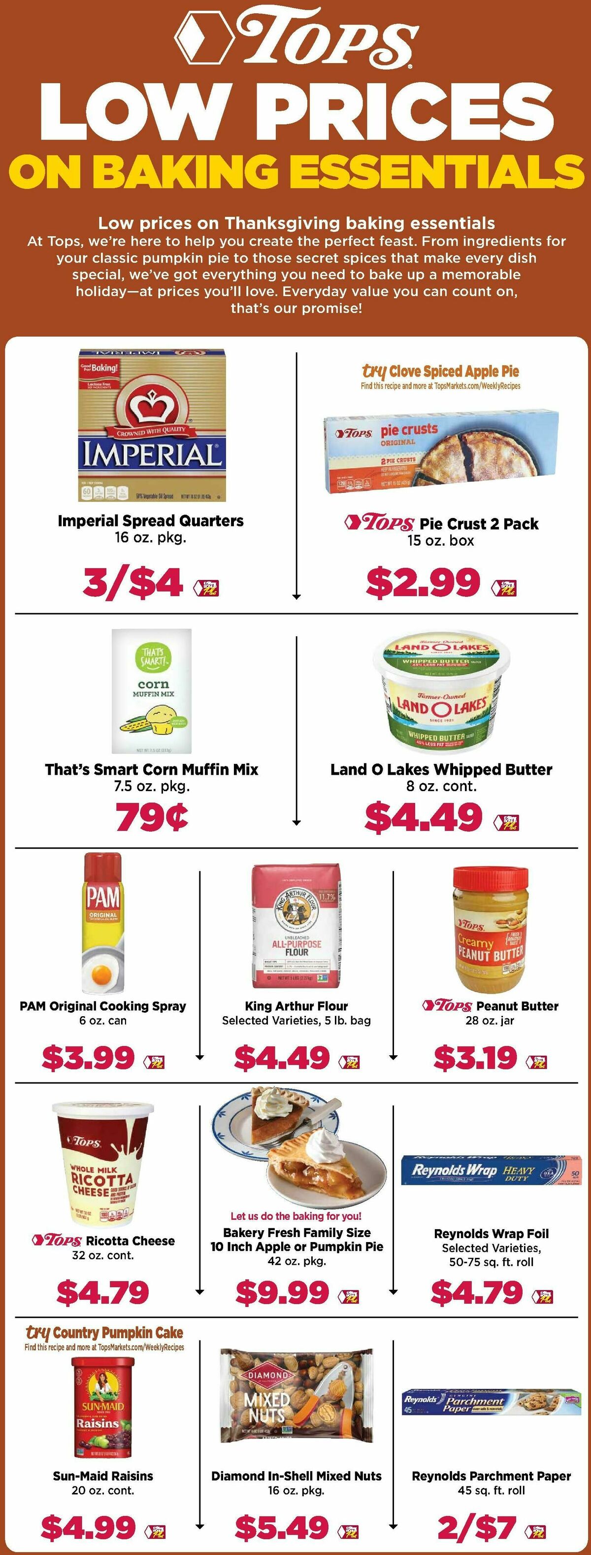 Tops Friendly Markets Weekly Ad from November 23