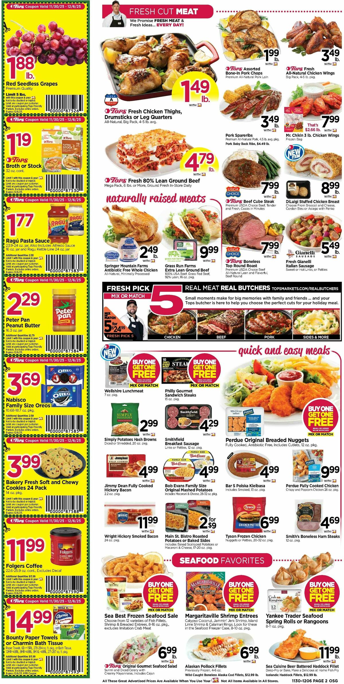 Tops Friendly Markets Weekly Ad from November 30