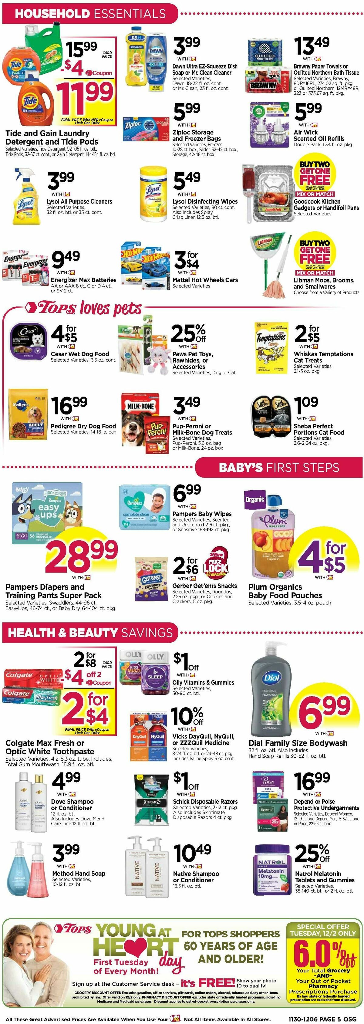 Tops Friendly Markets Weekly Ad from November 30
