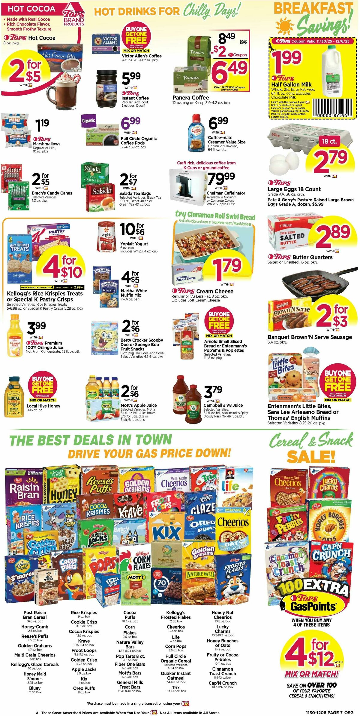 Tops Friendly Markets Weekly Ad from November 30