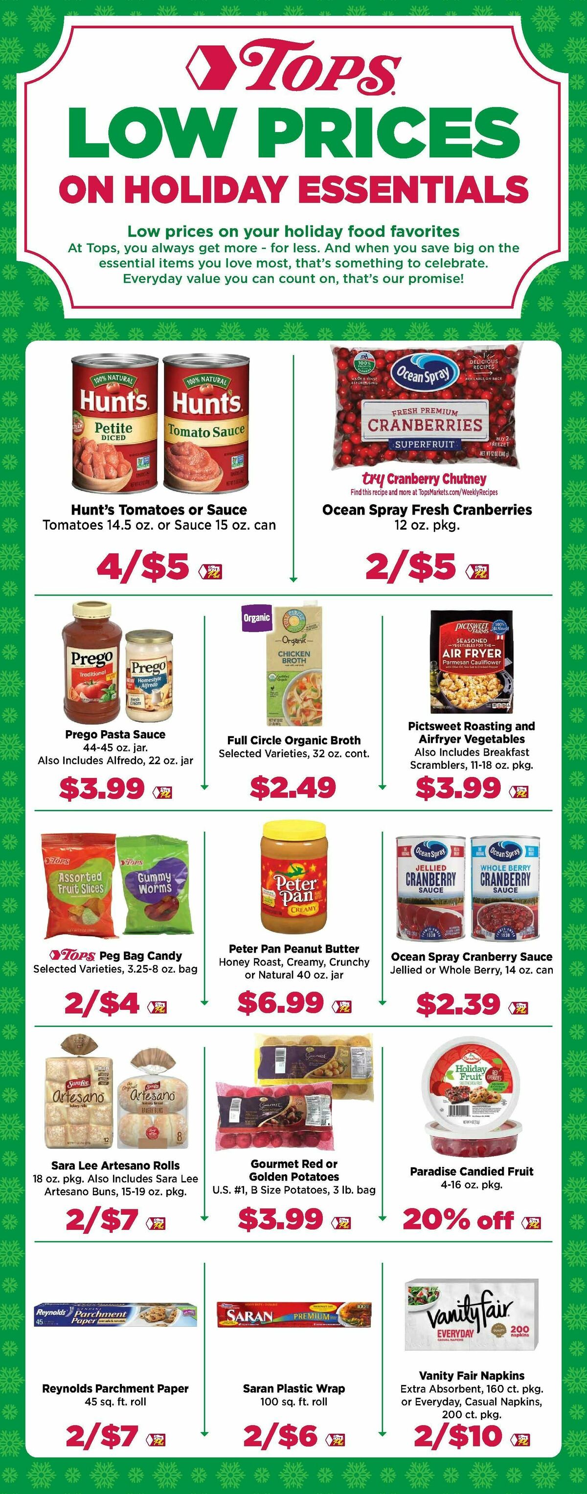 Tops Friendly Markets Weekly Ad from November 30