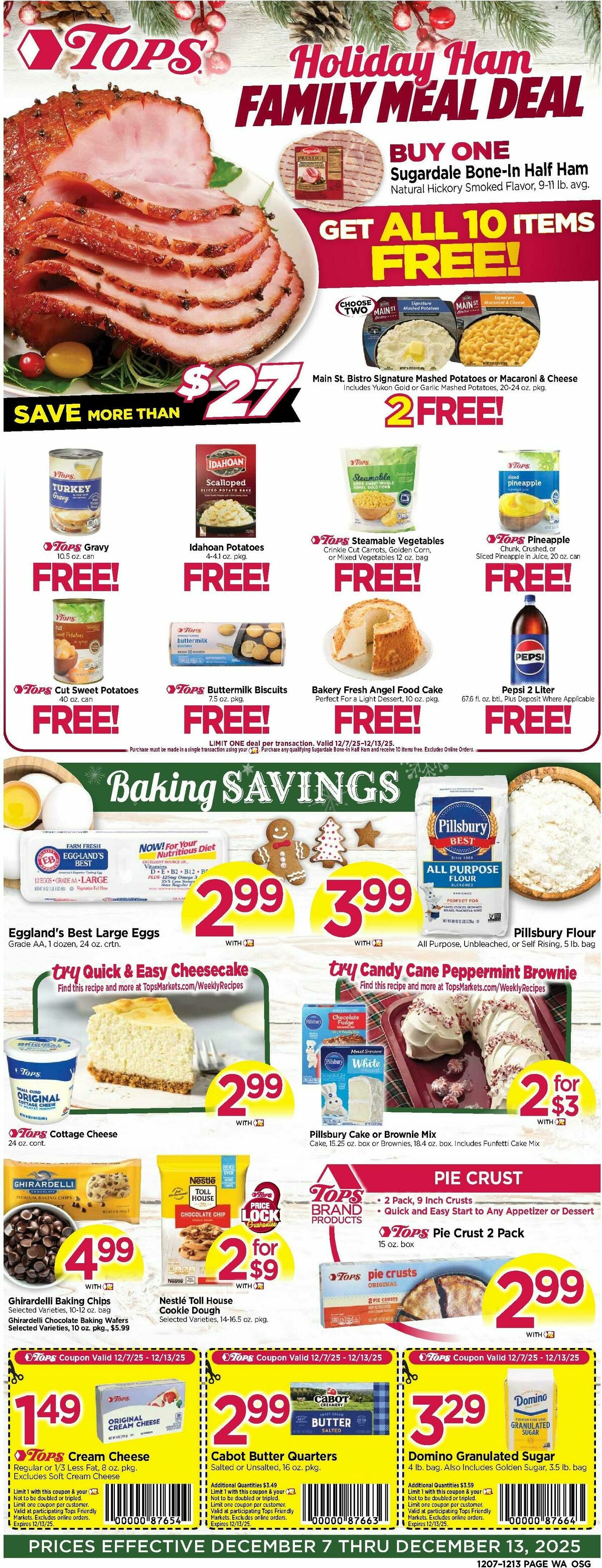 Tops Friendly Markets Weekly Ad from December 7
