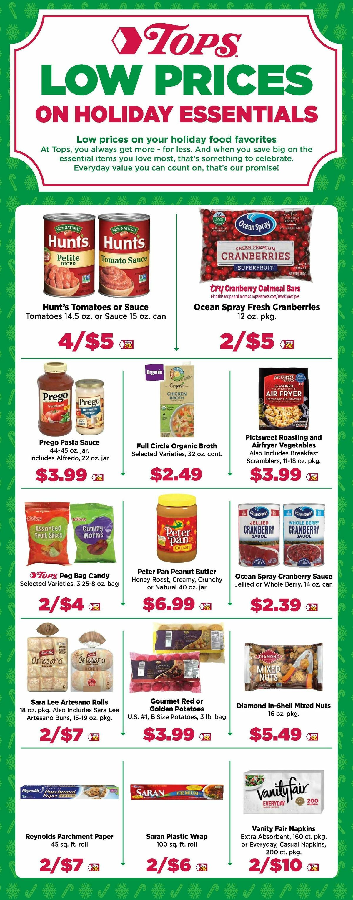 Tops Friendly Markets Weekly Ad from December 7
