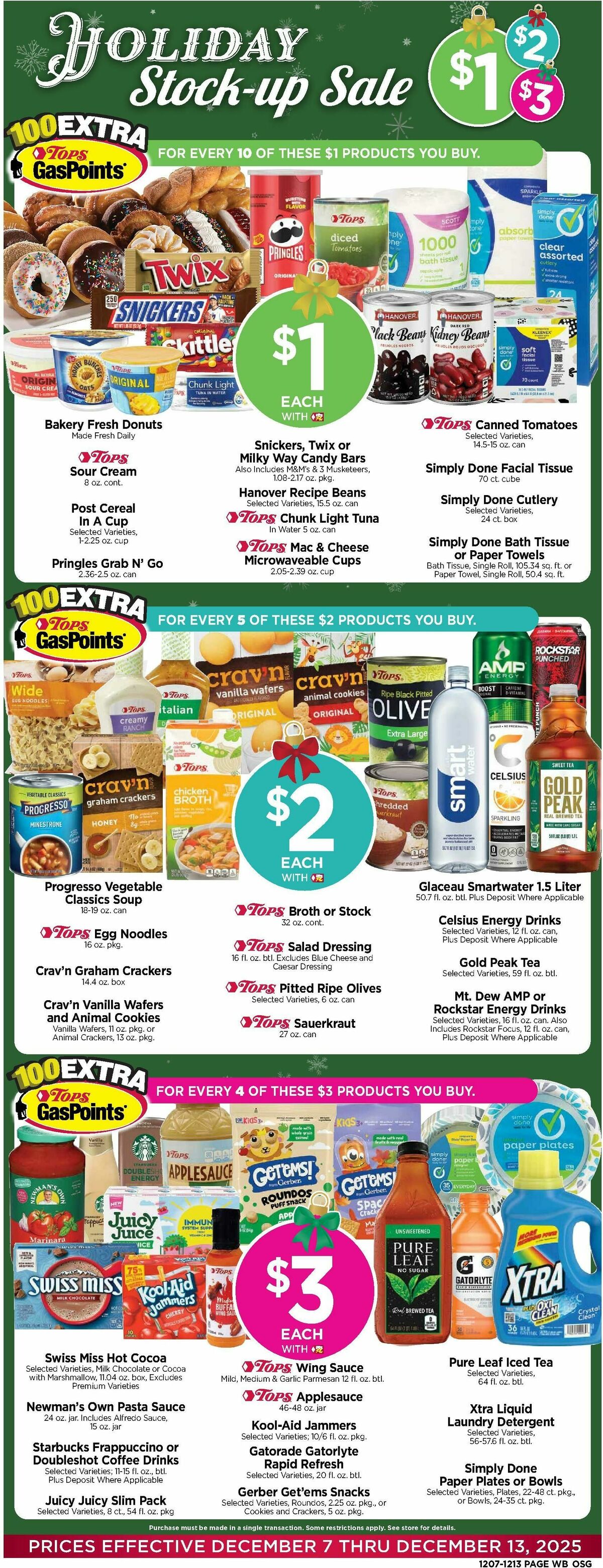 Tops Friendly Markets Weekly Ad from December 7