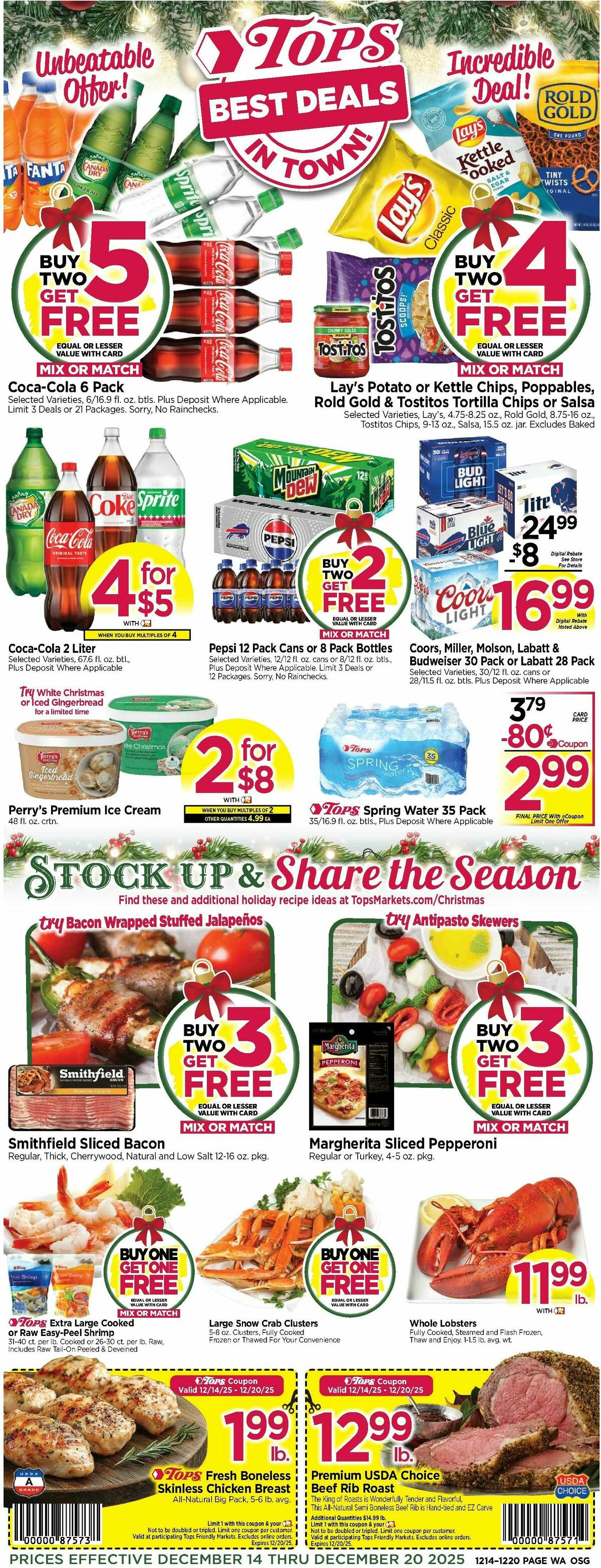 Tops Friendly Markets Weekly Ad from December 14