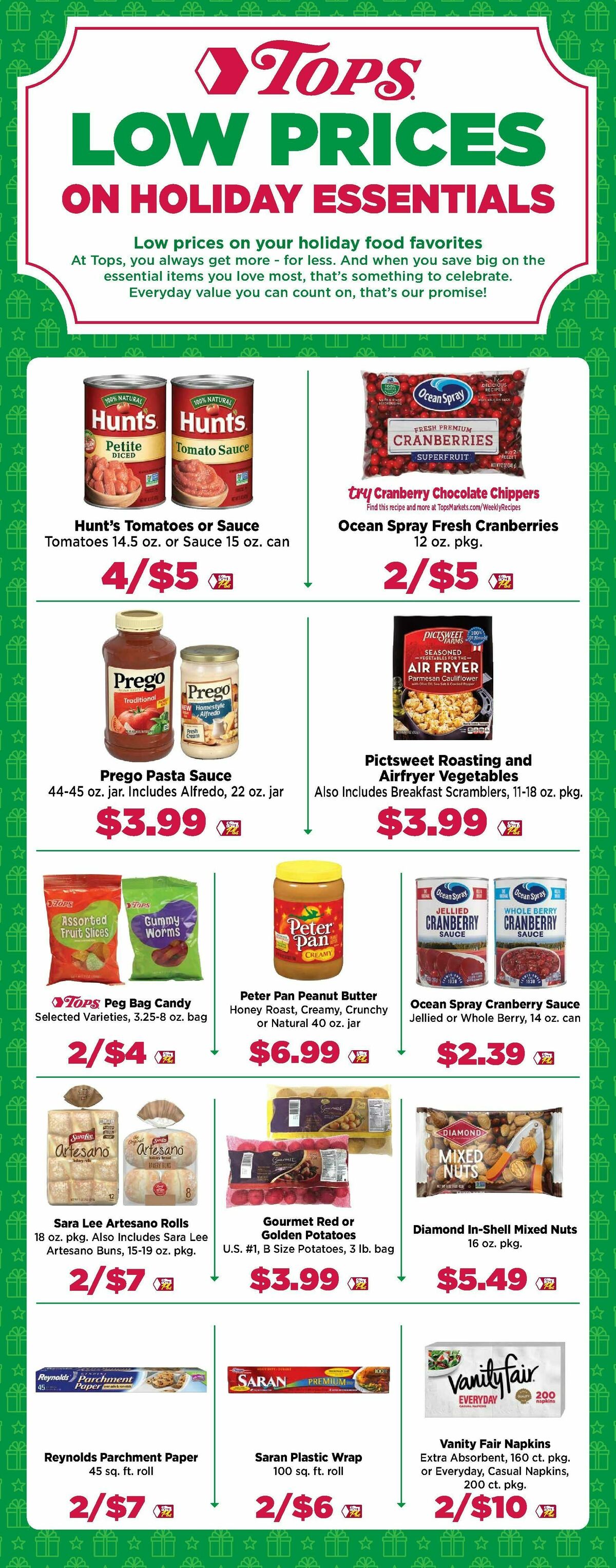 Tops Friendly Markets Weekly Ad from December 14