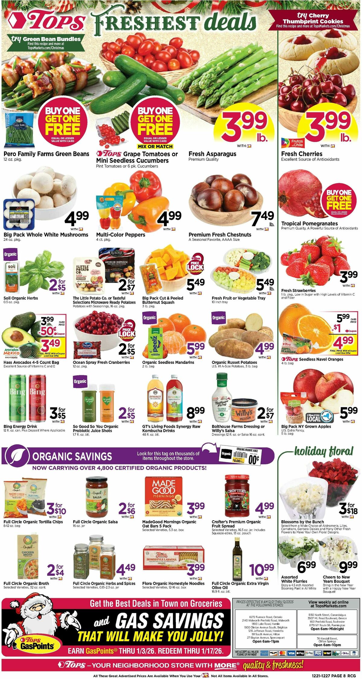 Tops Friendly Markets Weekly Ad from December 21