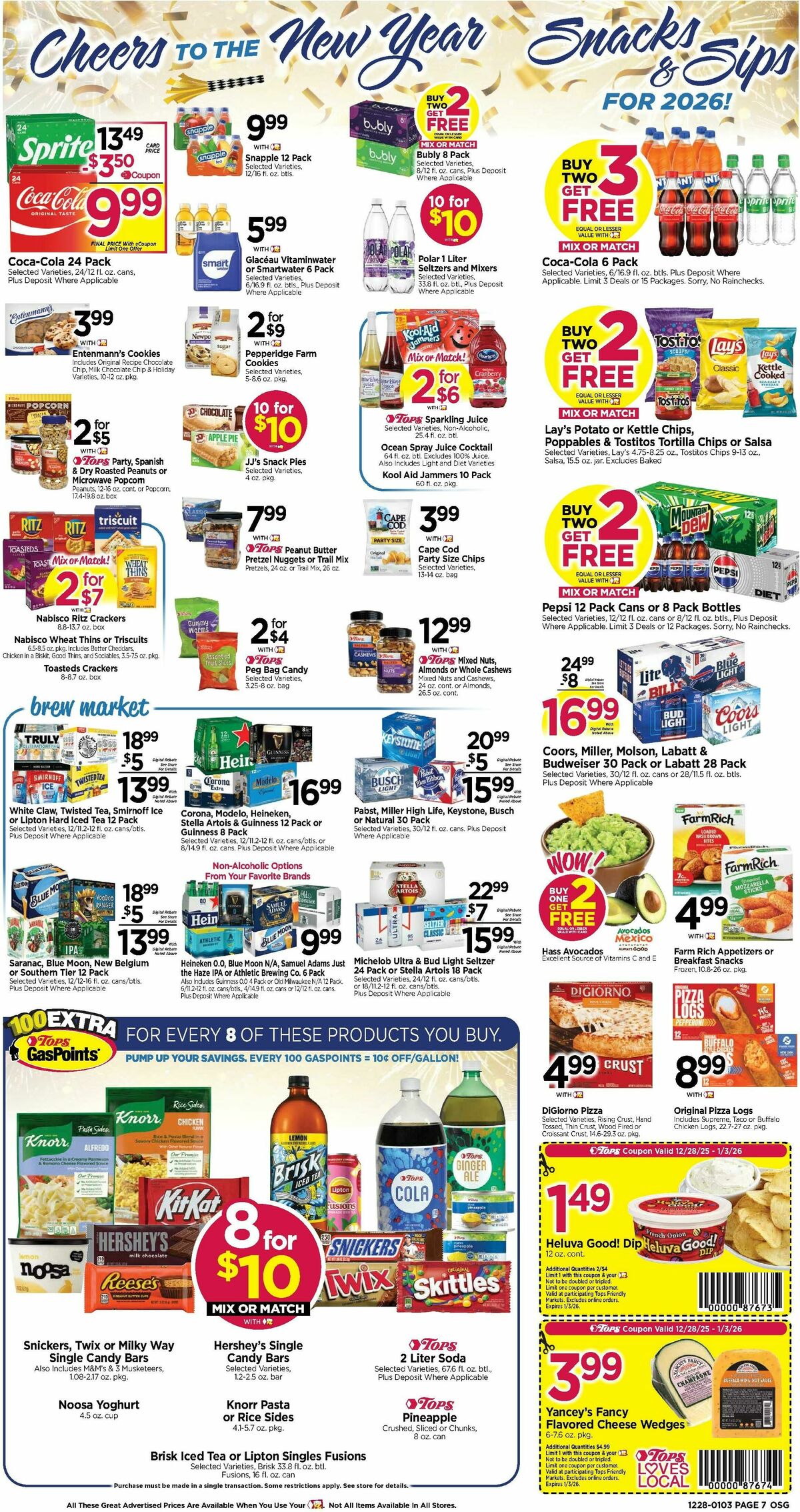 Tops Friendly Markets Weekly Ad from December 28