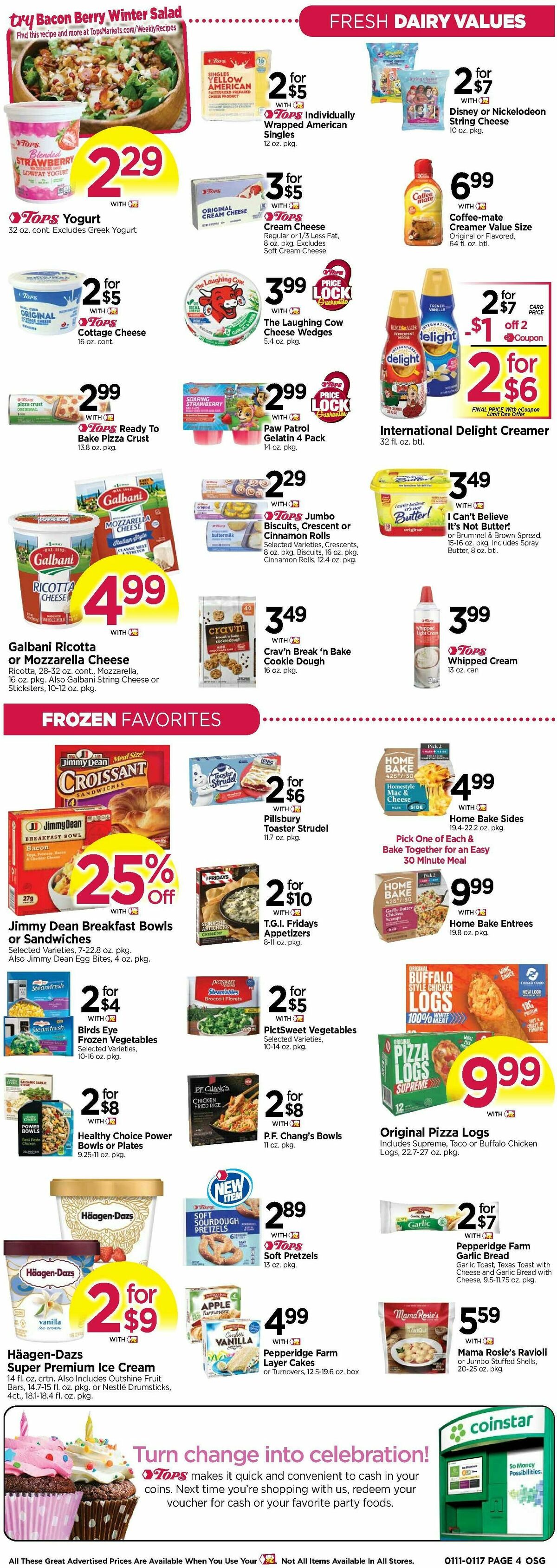 Tops Friendly Markets Weekly Ad from January 11