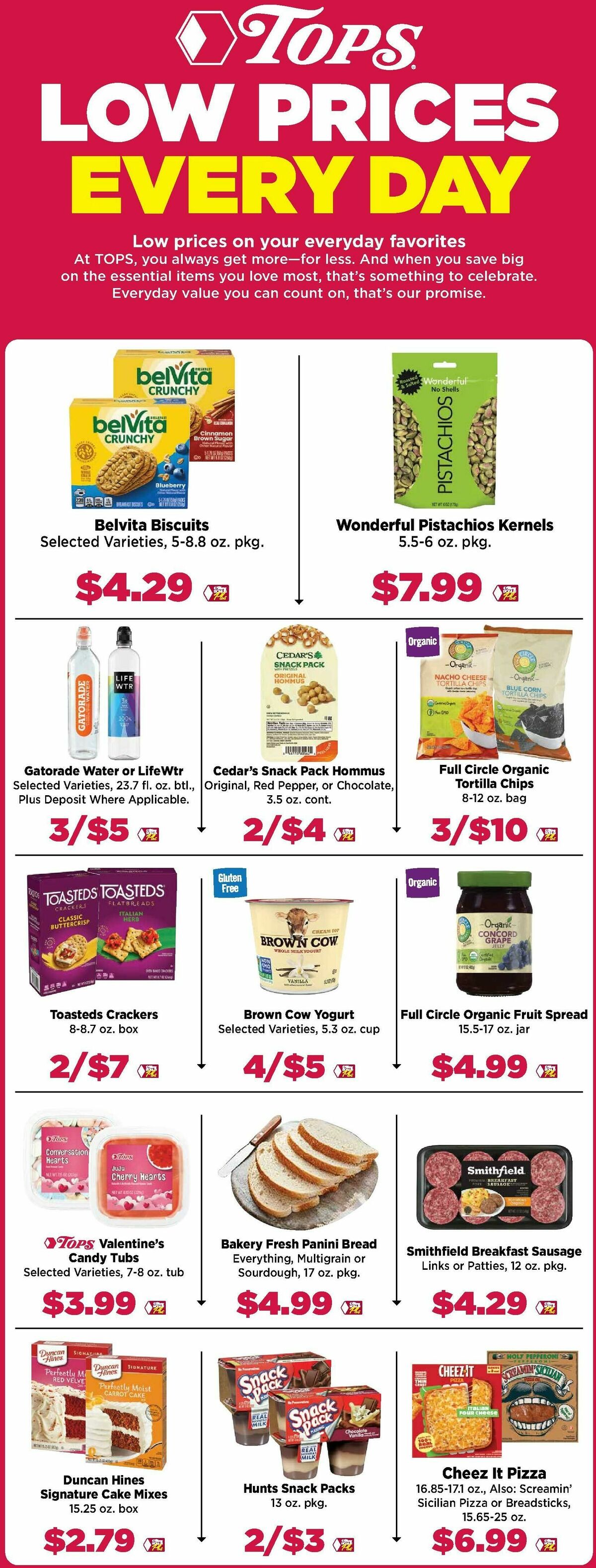 Tops Friendly Markets Weekly Ad from January 11