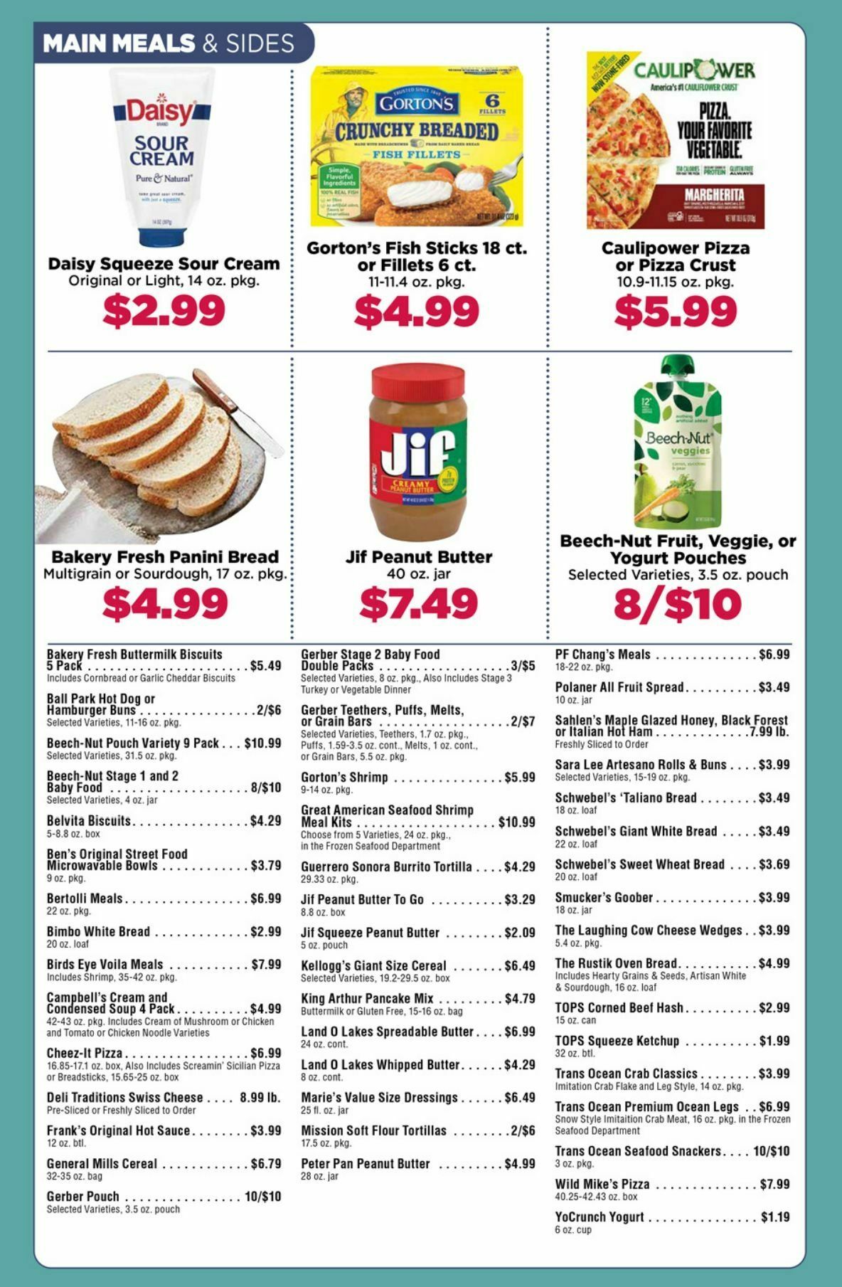 Tops Friendly Markets Low Prices on Your Everyday Favorites! Weekly Ad from January 12