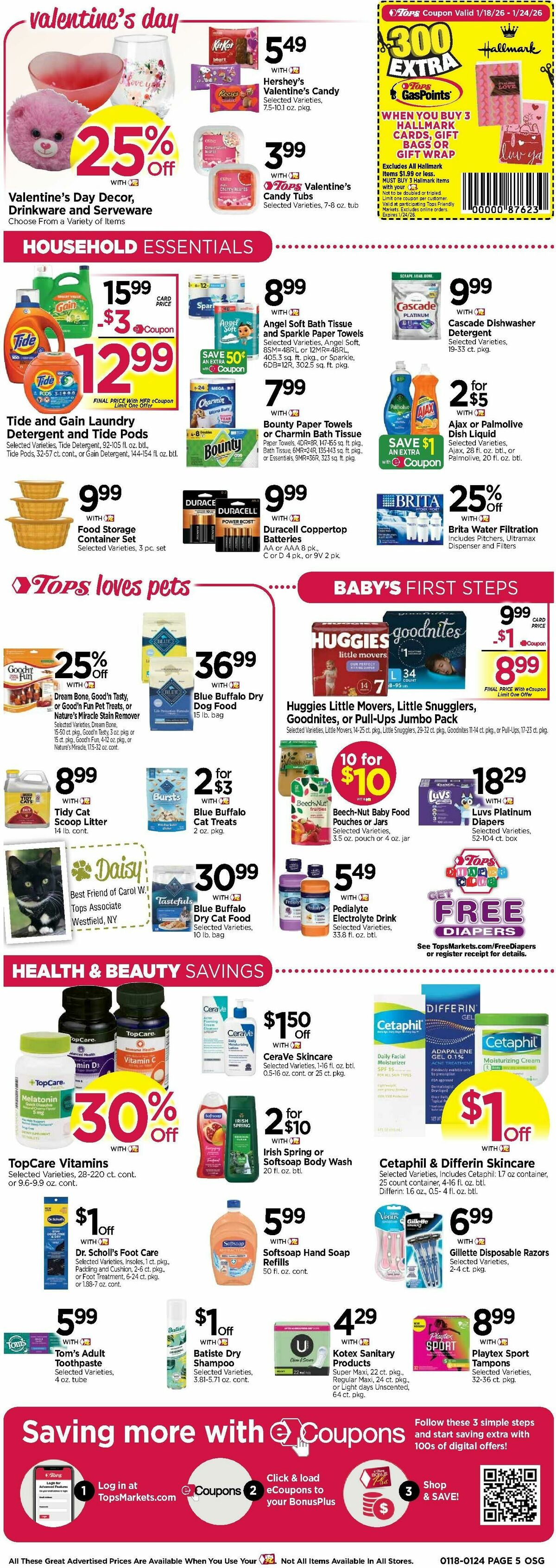 Tops Friendly Markets Weekly Ad from January 18