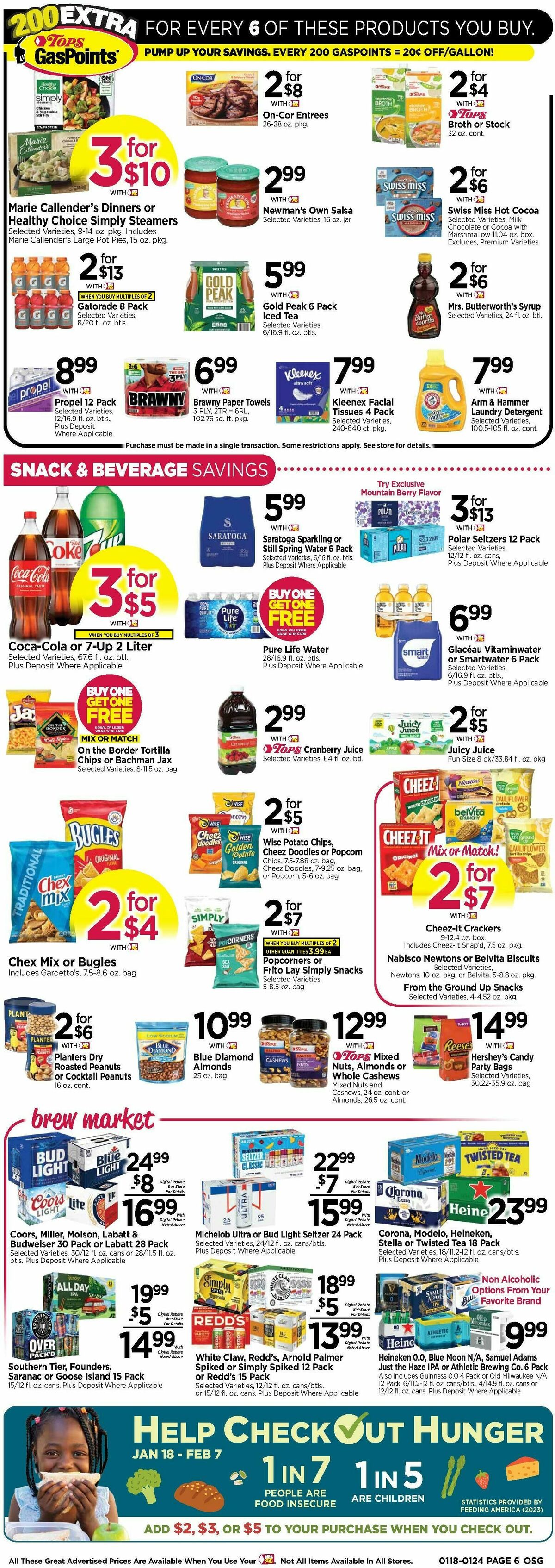 Tops Friendly Markets Weekly Ad from January 18