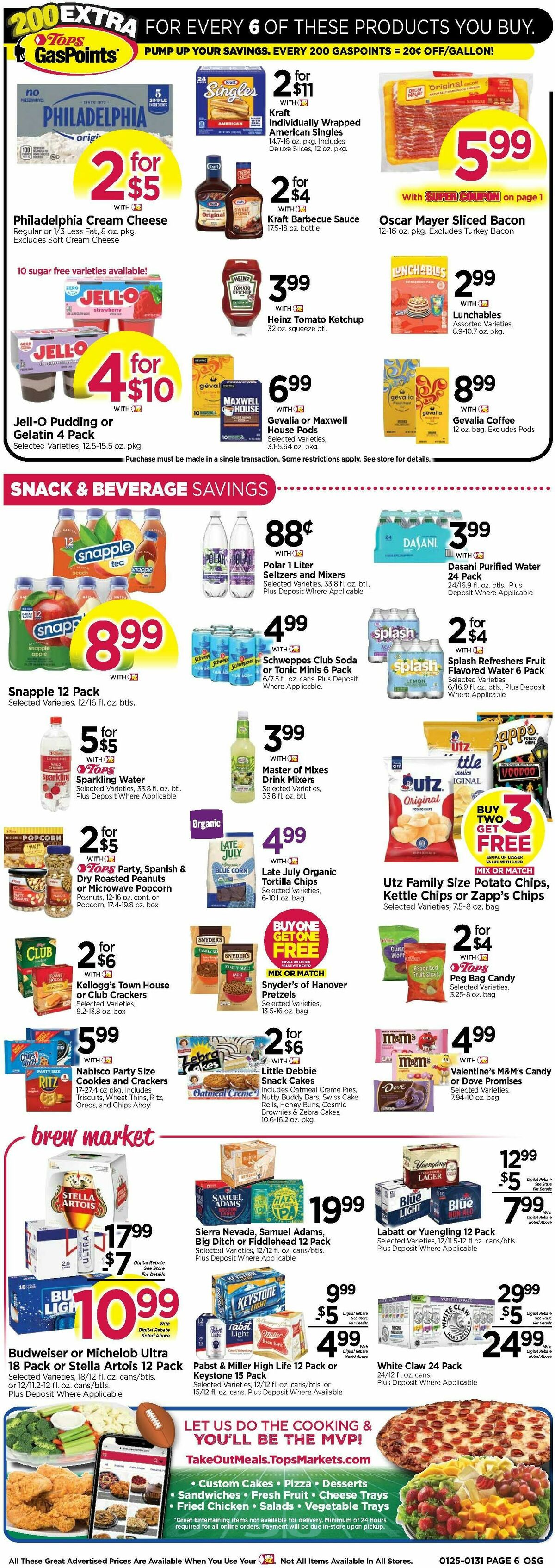 Tops Friendly Markets Weekly Ad from January 25