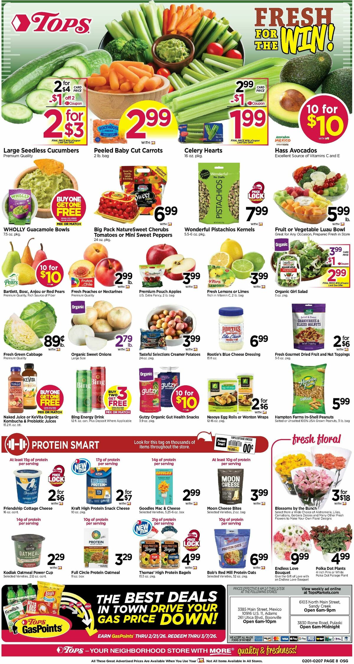 Tops Friendly Markets Weekly Ad from February 1