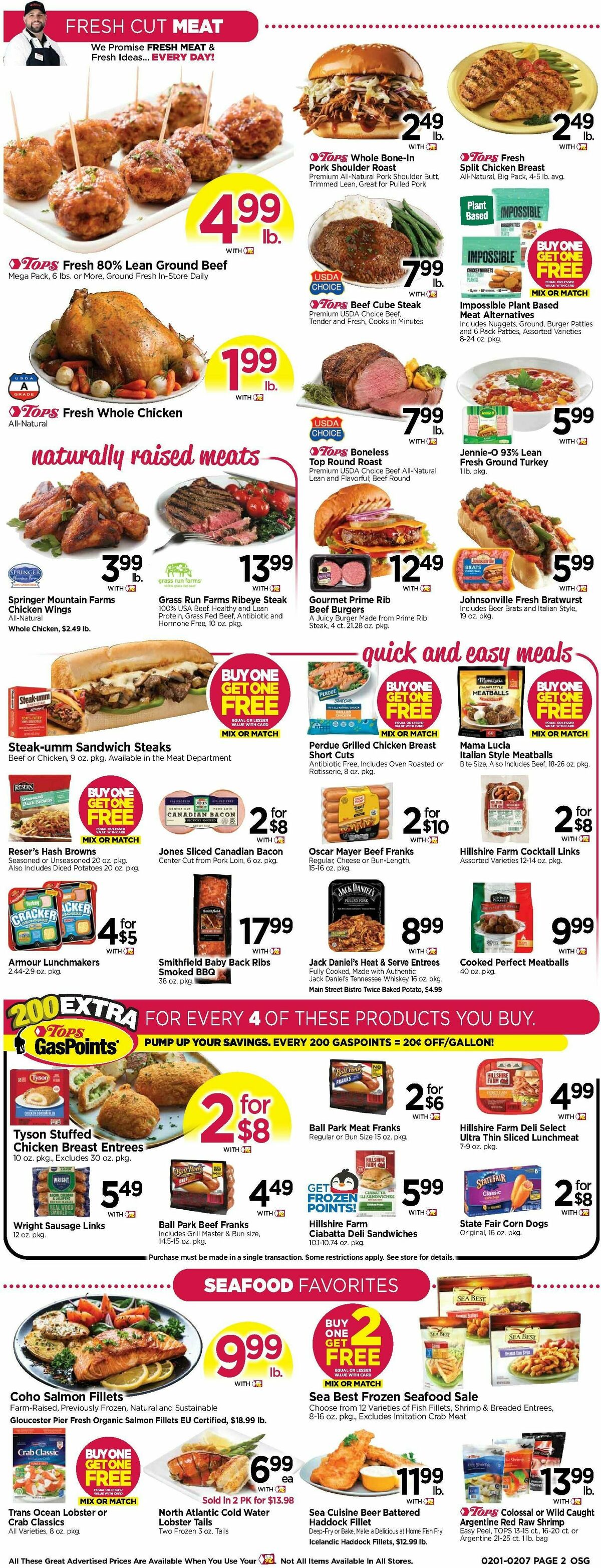 Tops Friendly Markets Weekly Ad from February 1