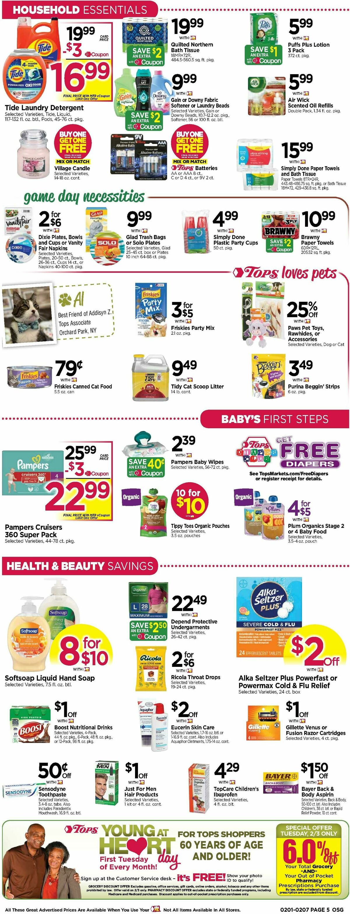 Tops Friendly Markets Weekly Ad from February 1
