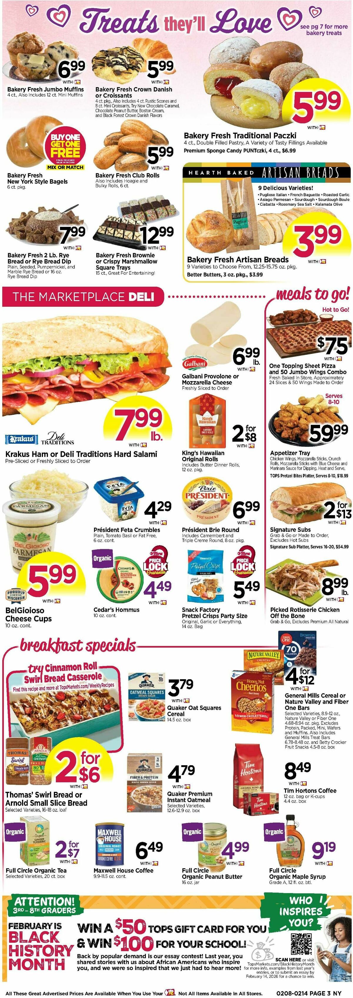 Tops Friendly Markets Weekly Ad from February 8