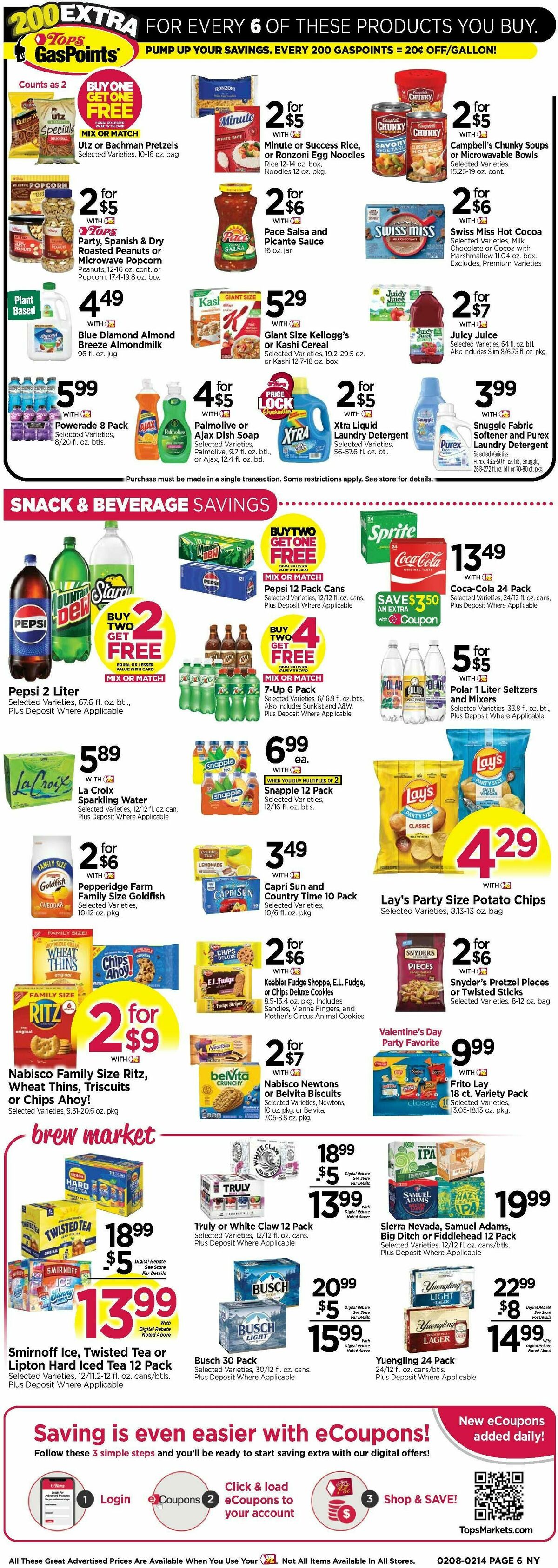 Tops Friendly Markets Weekly Ad from February 8