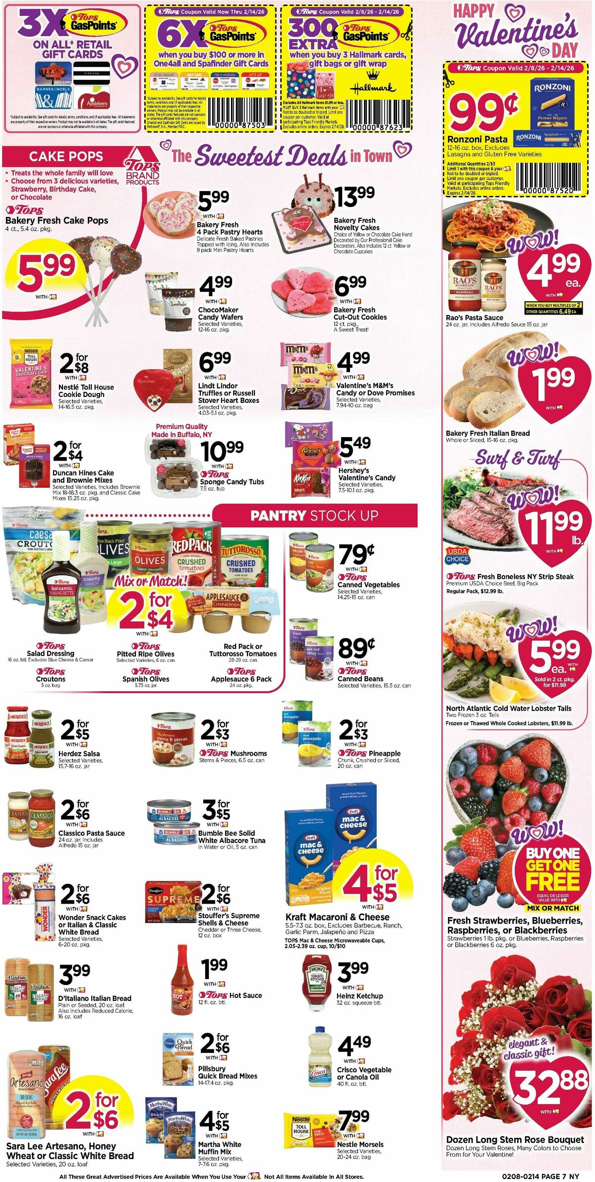 Tops Friendly Markets Weekly Ad from February 8