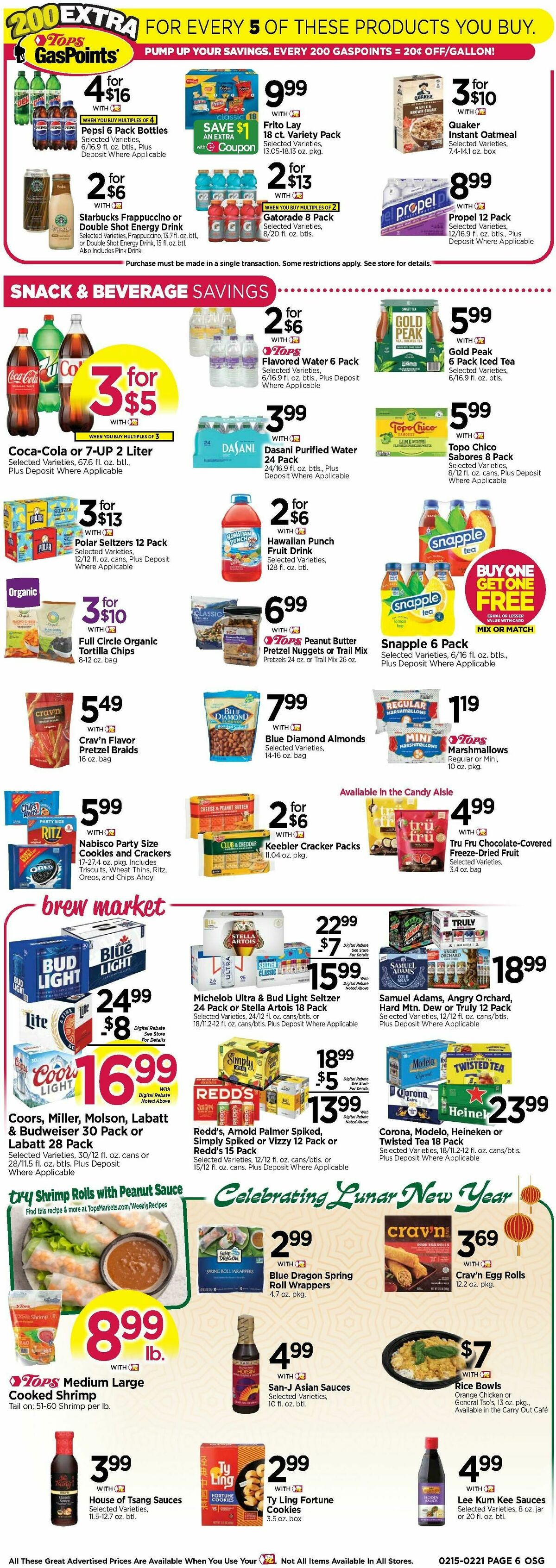 Tops Friendly Markets Weekly Ad from February 15