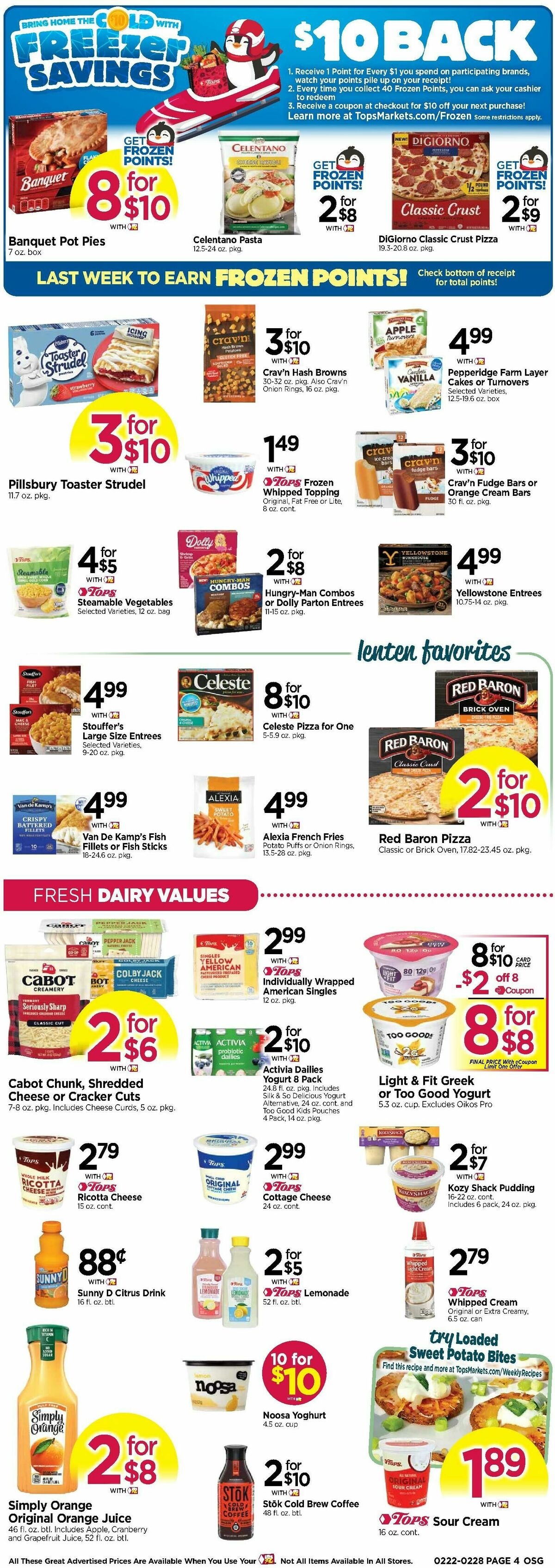 Tops Friendly Markets Weekly Ad from February 22