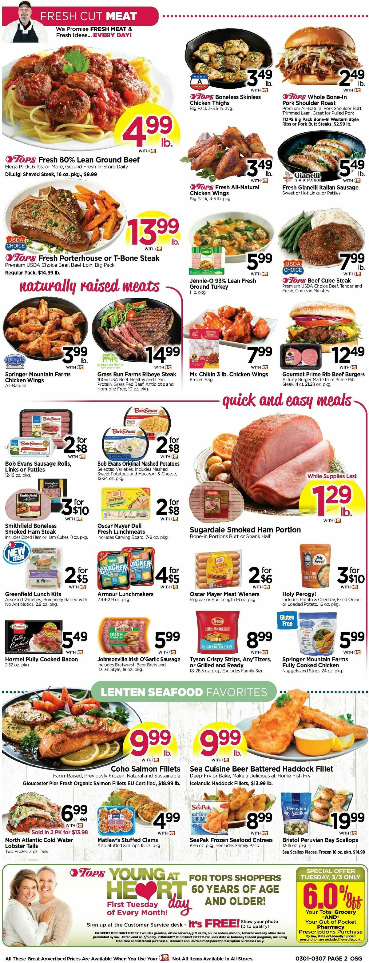 Tops Friendly Markets Weekly Ad from March 1
