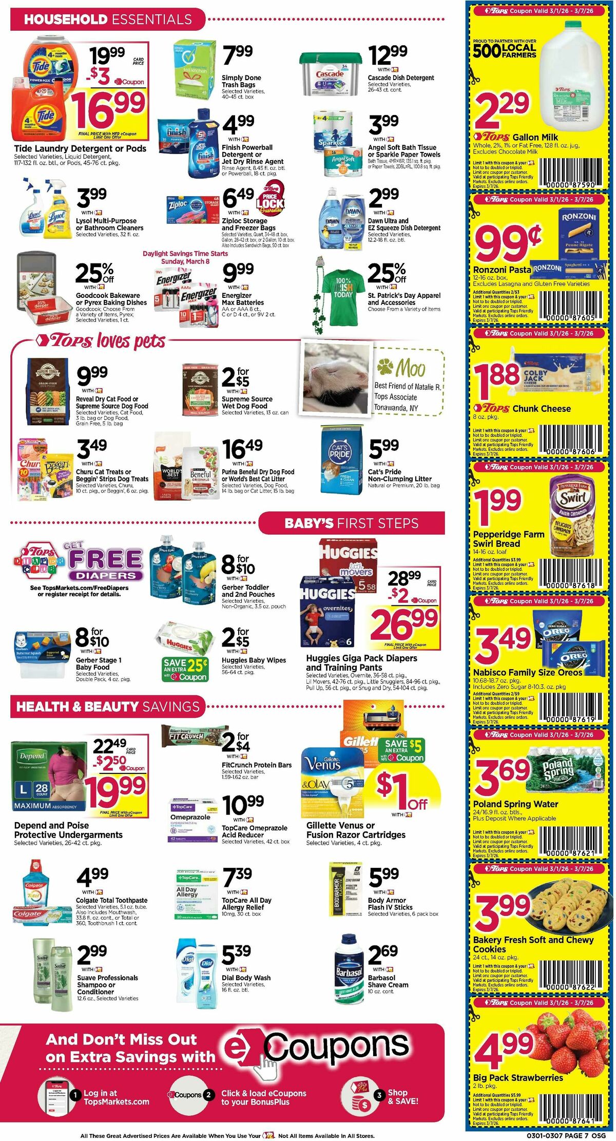 Tops Friendly Markets Weekly Ad from March 1