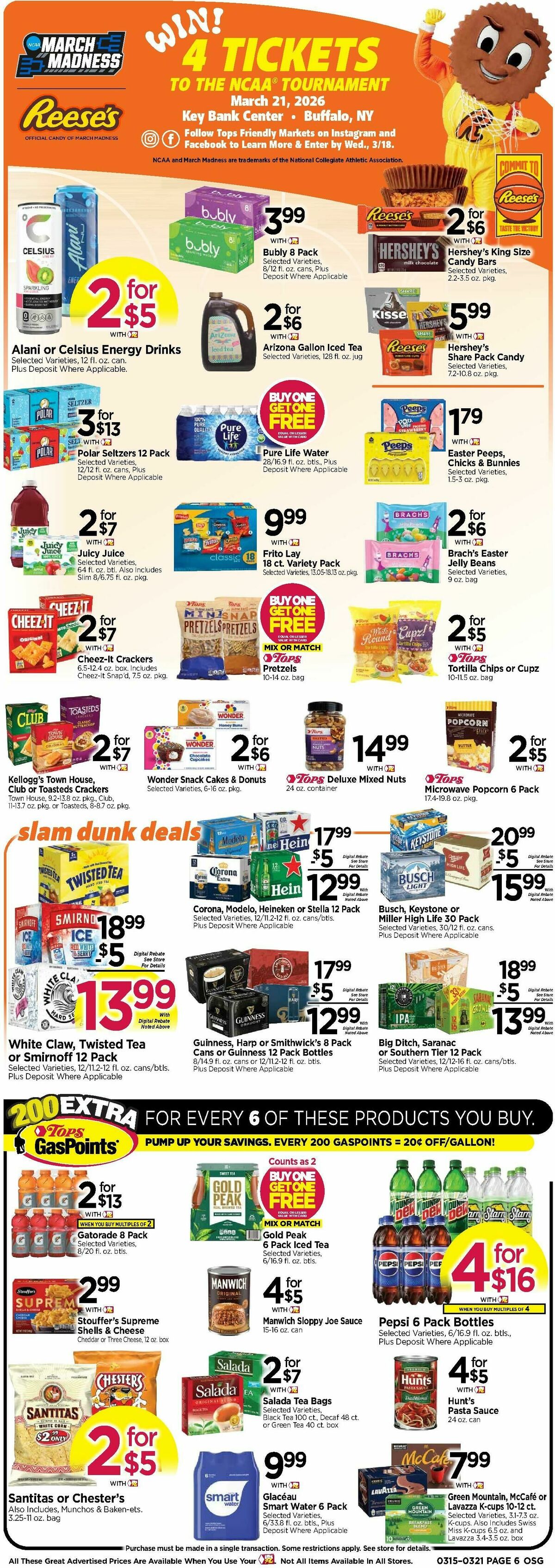 Tops Friendly Markets Weekly Ad from March 15