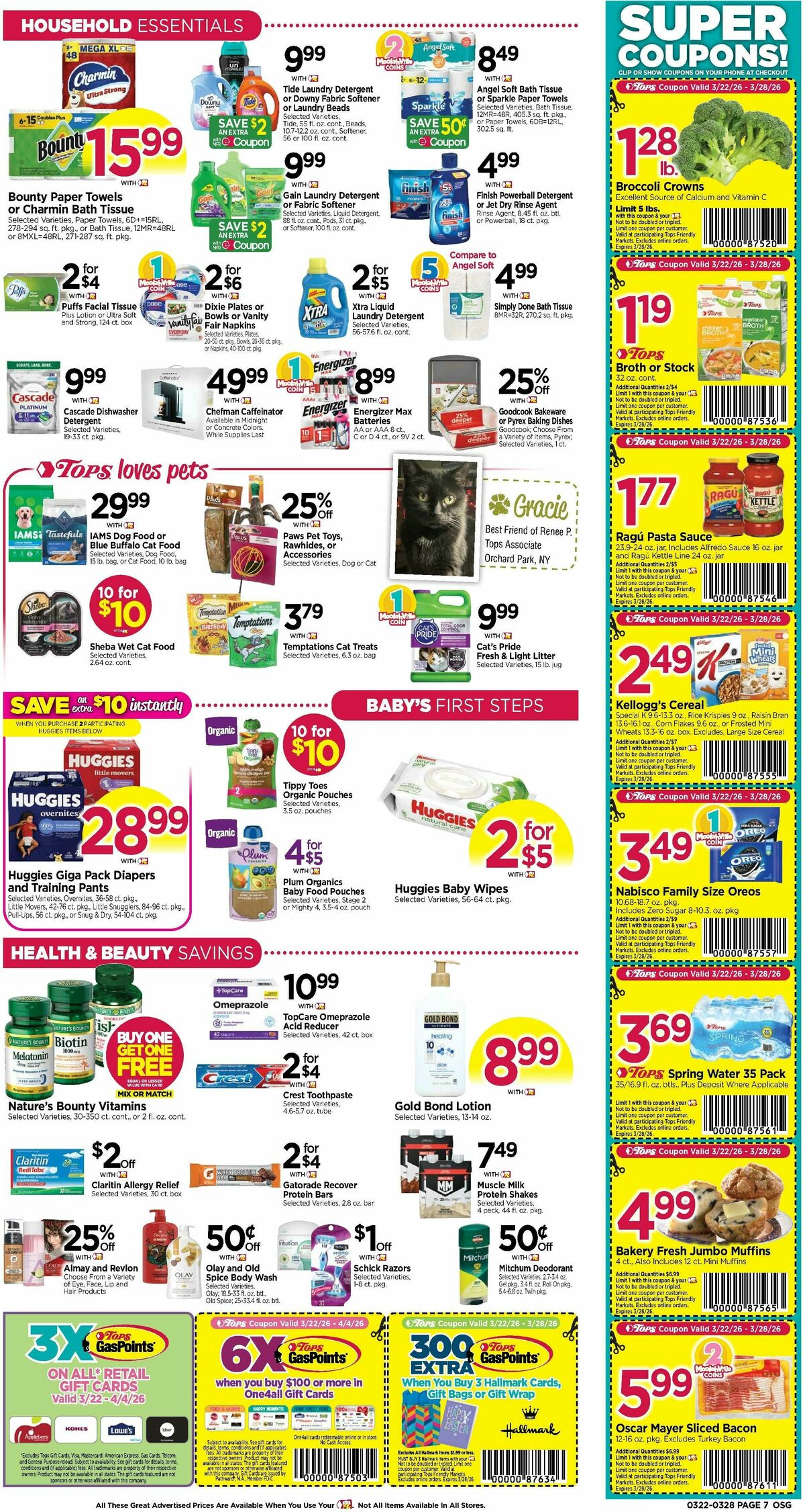 Tops Friendly Markets Weekly Ad from March 22