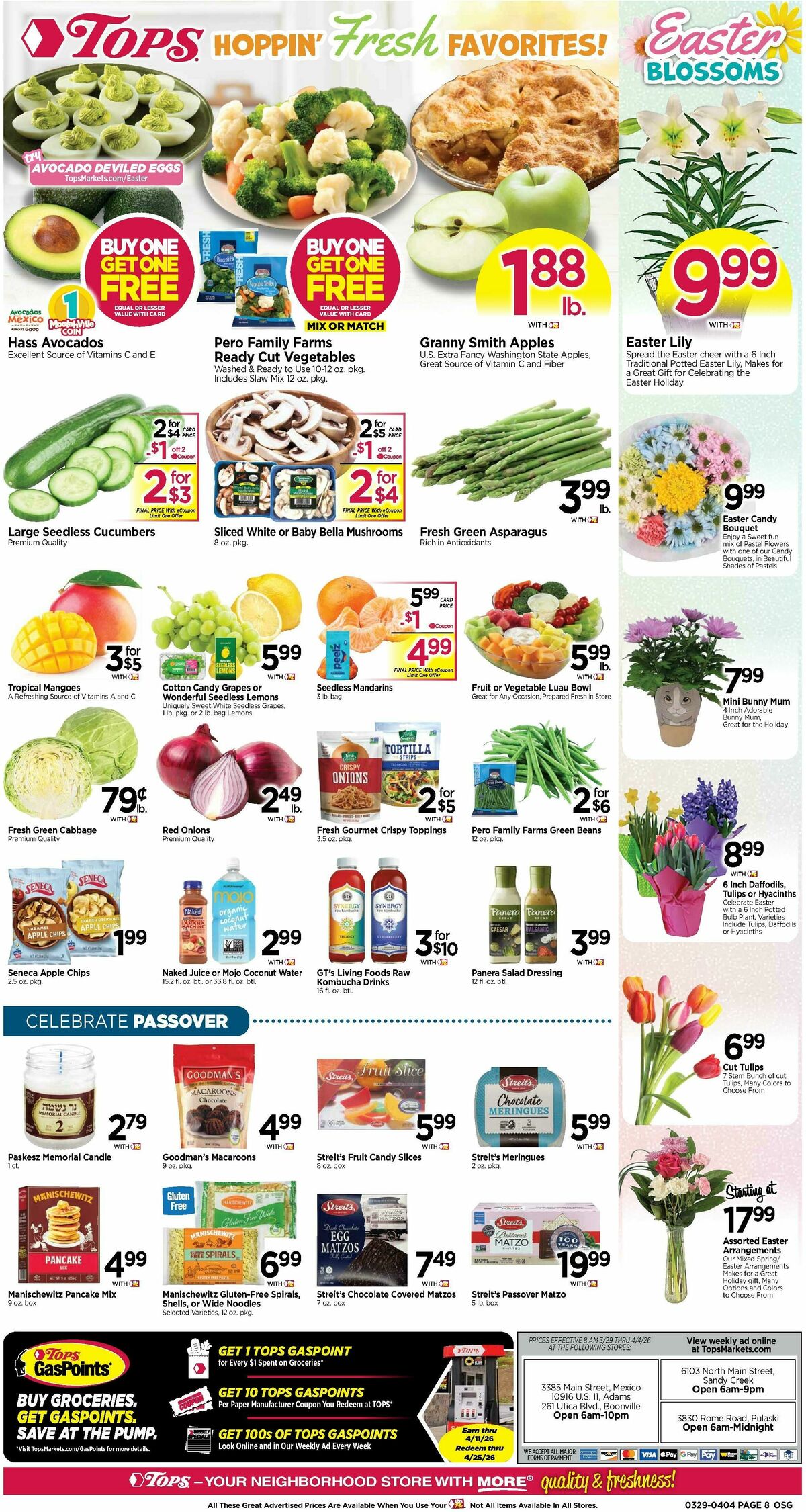 Tops Friendly Markets Weekly Ad from March 29