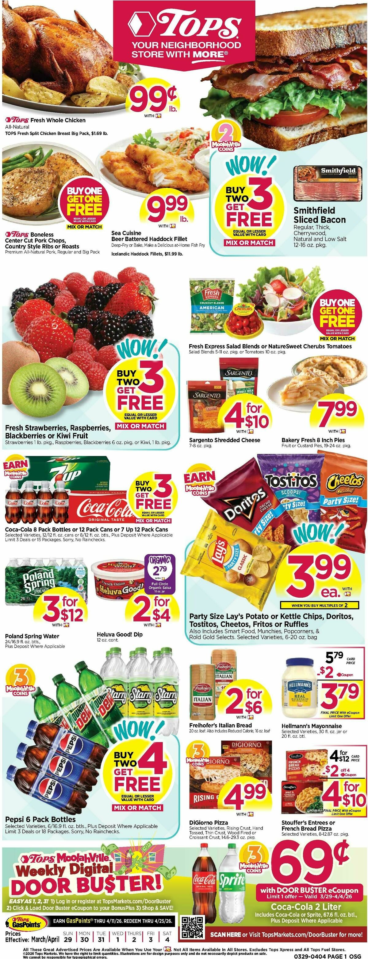 Tops Friendly Markets Weekly Ad from March 29