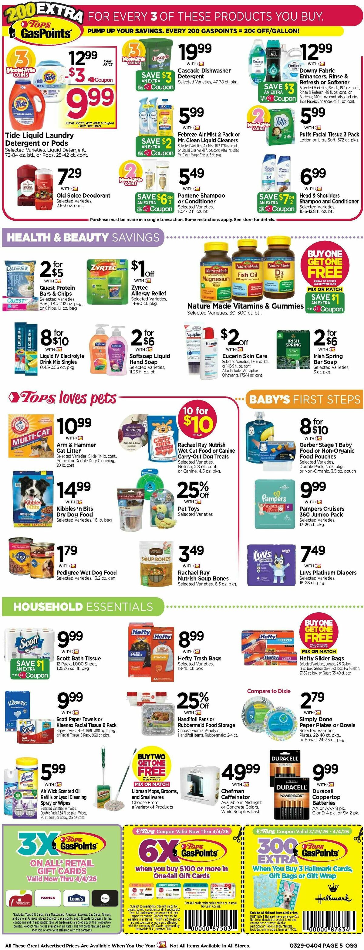 Tops Friendly Markets Weekly Ad from March 29