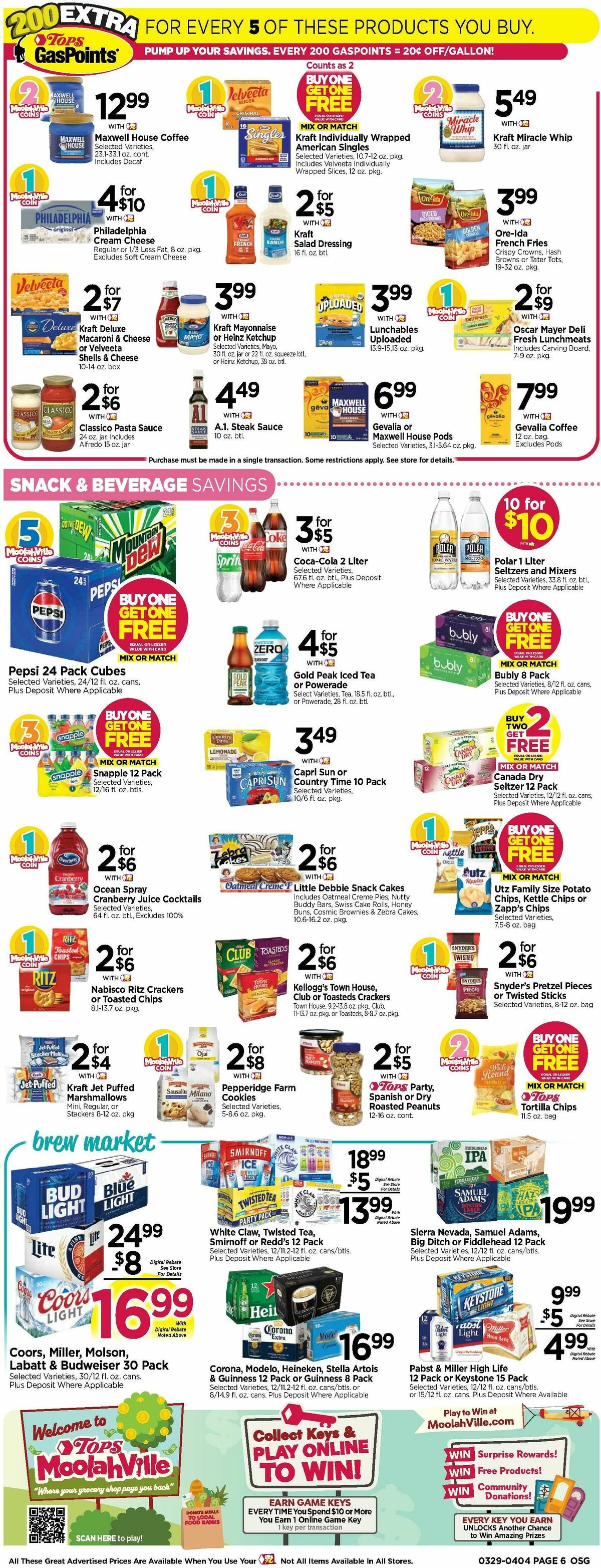 Tops Friendly Markets Weekly Ad from March 29