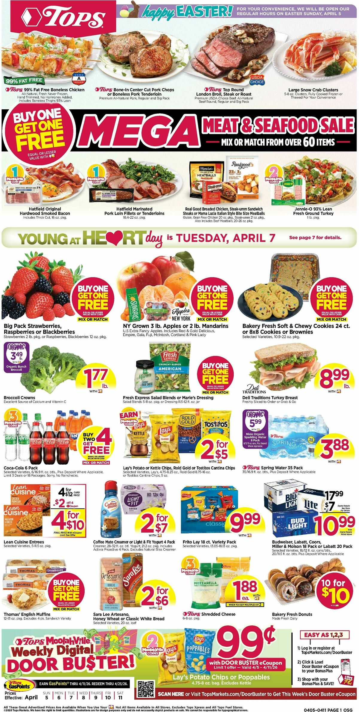 Tops Friendly Markets Weekly Ad from April 5