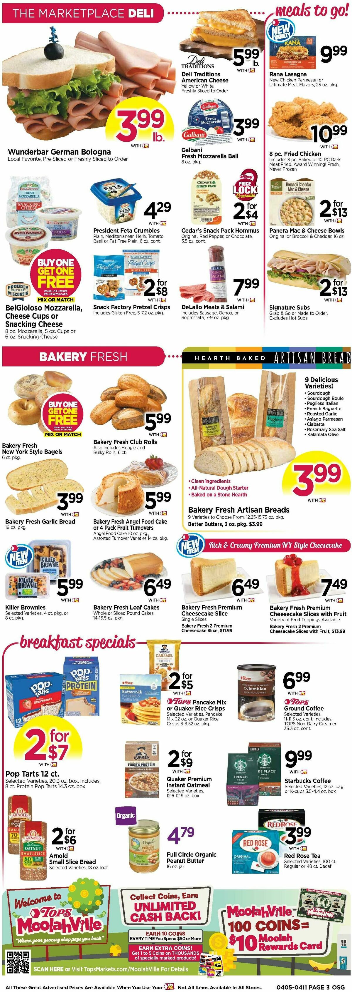 Tops Friendly Markets Weekly Ad from April 5