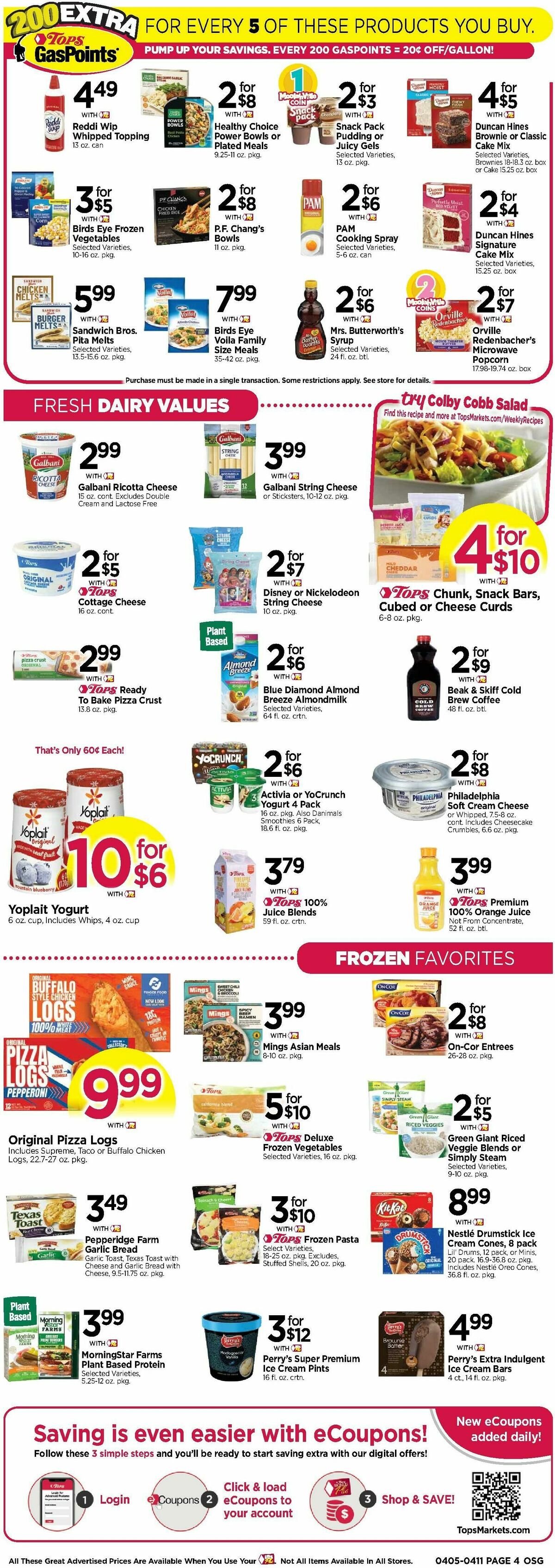 Tops Friendly Markets Weekly Ad from April 5