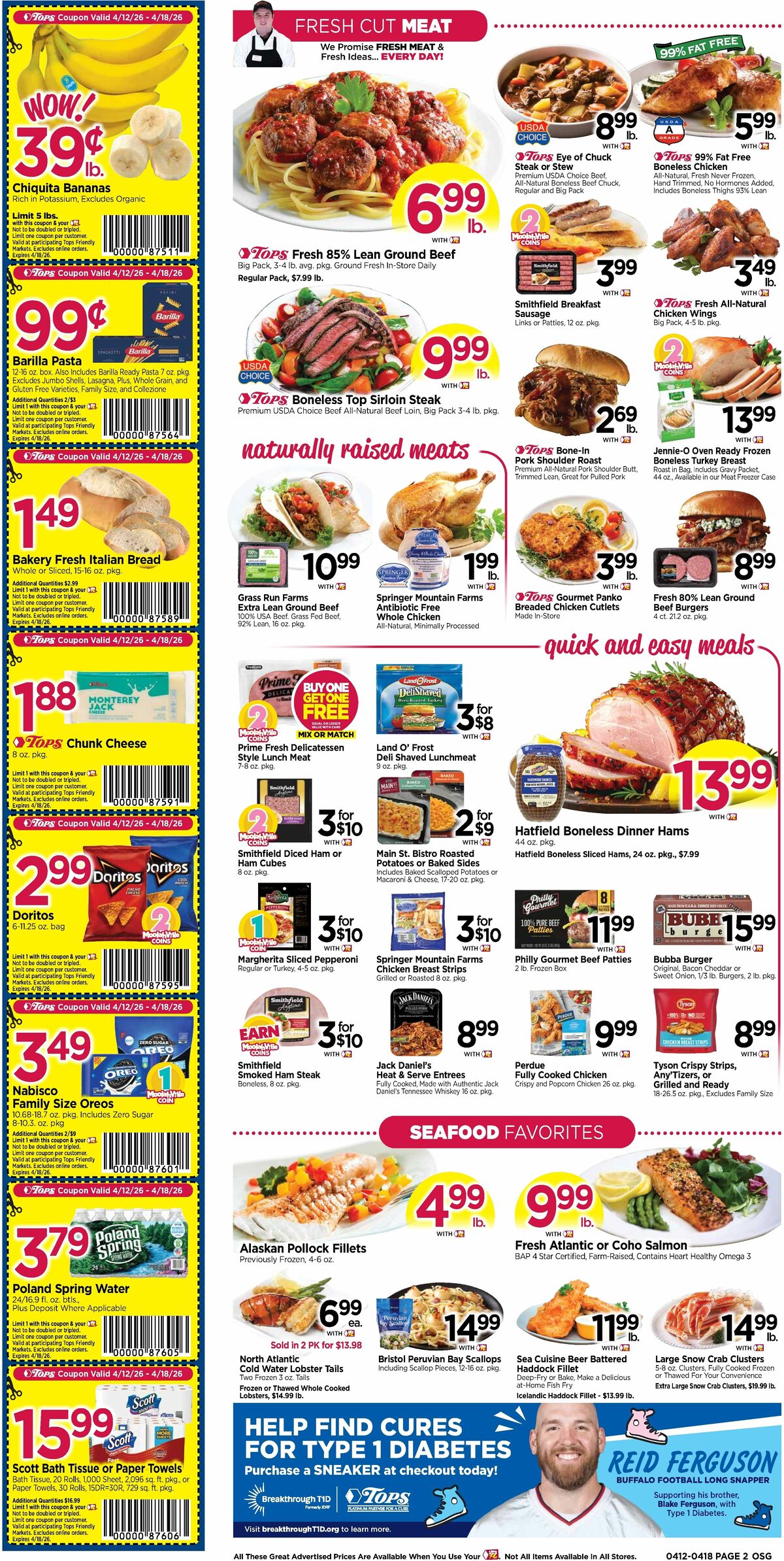 Tops Friendly Markets Weekly Ad from April 12