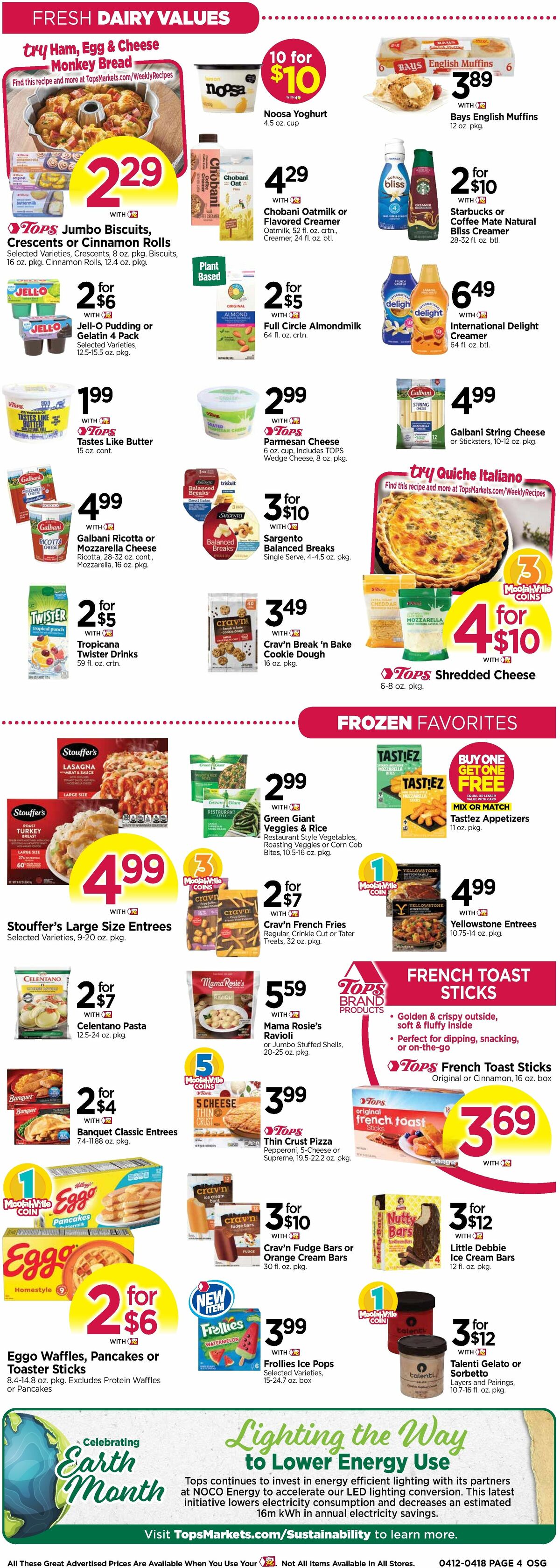Tops Friendly Markets Weekly Ad from April 12