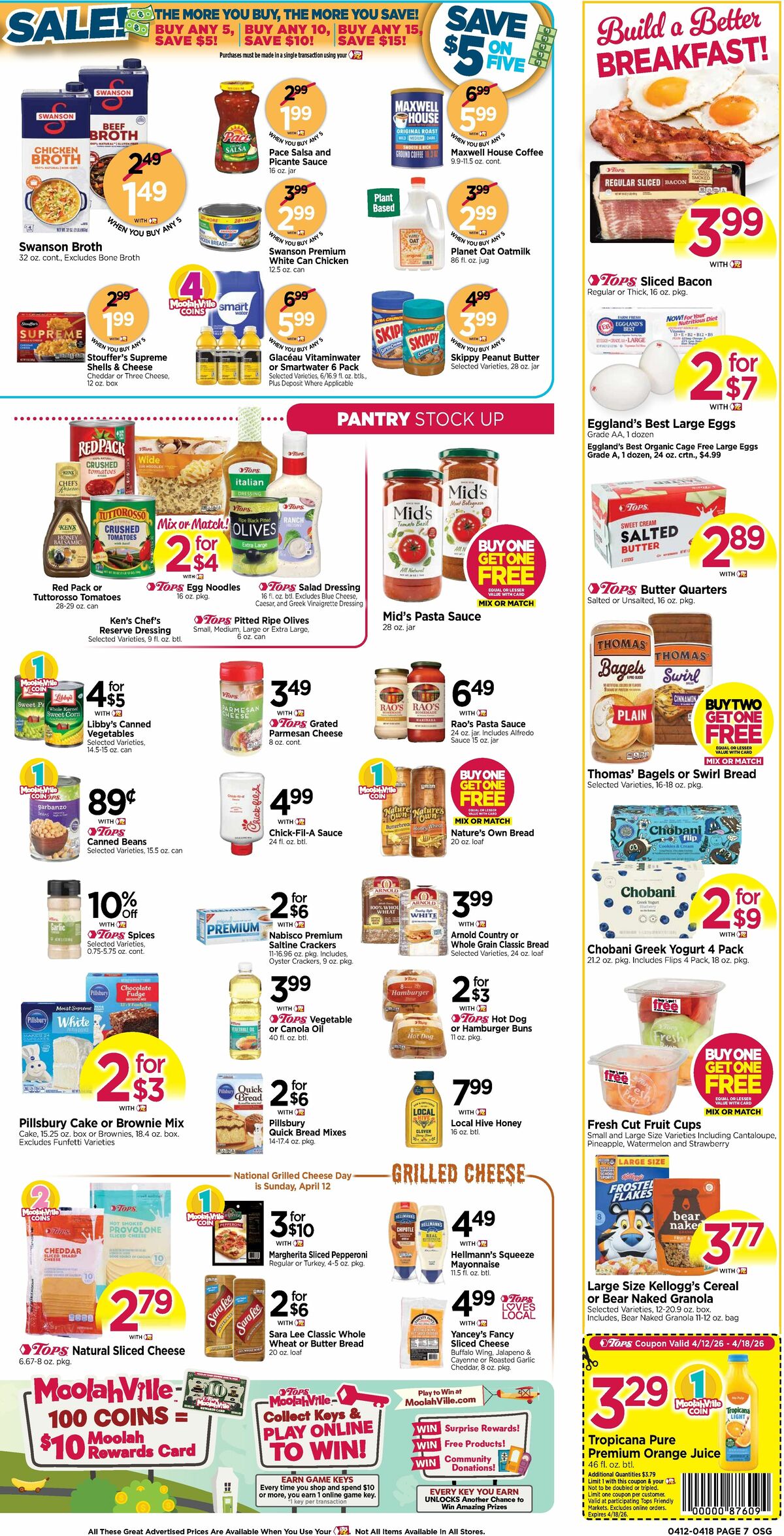 Tops Friendly Markets Weekly Ad from April 12