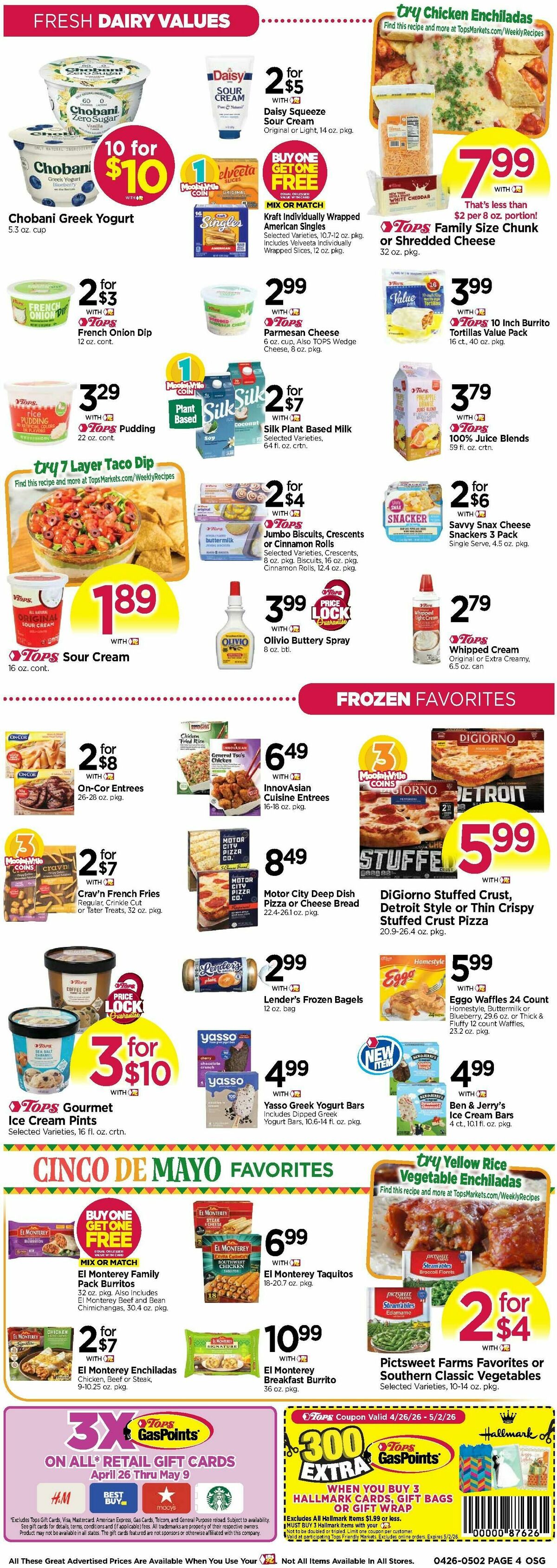 Tops Friendly Markets Weekly Ad from April 26