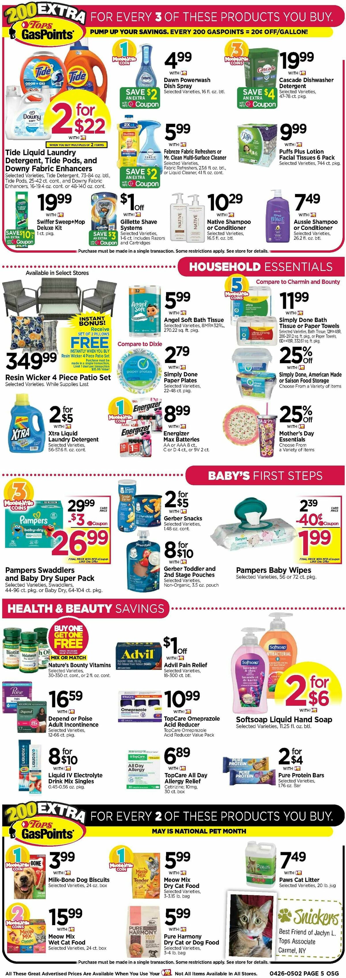 Tops Friendly Markets Weekly Ad from April 26