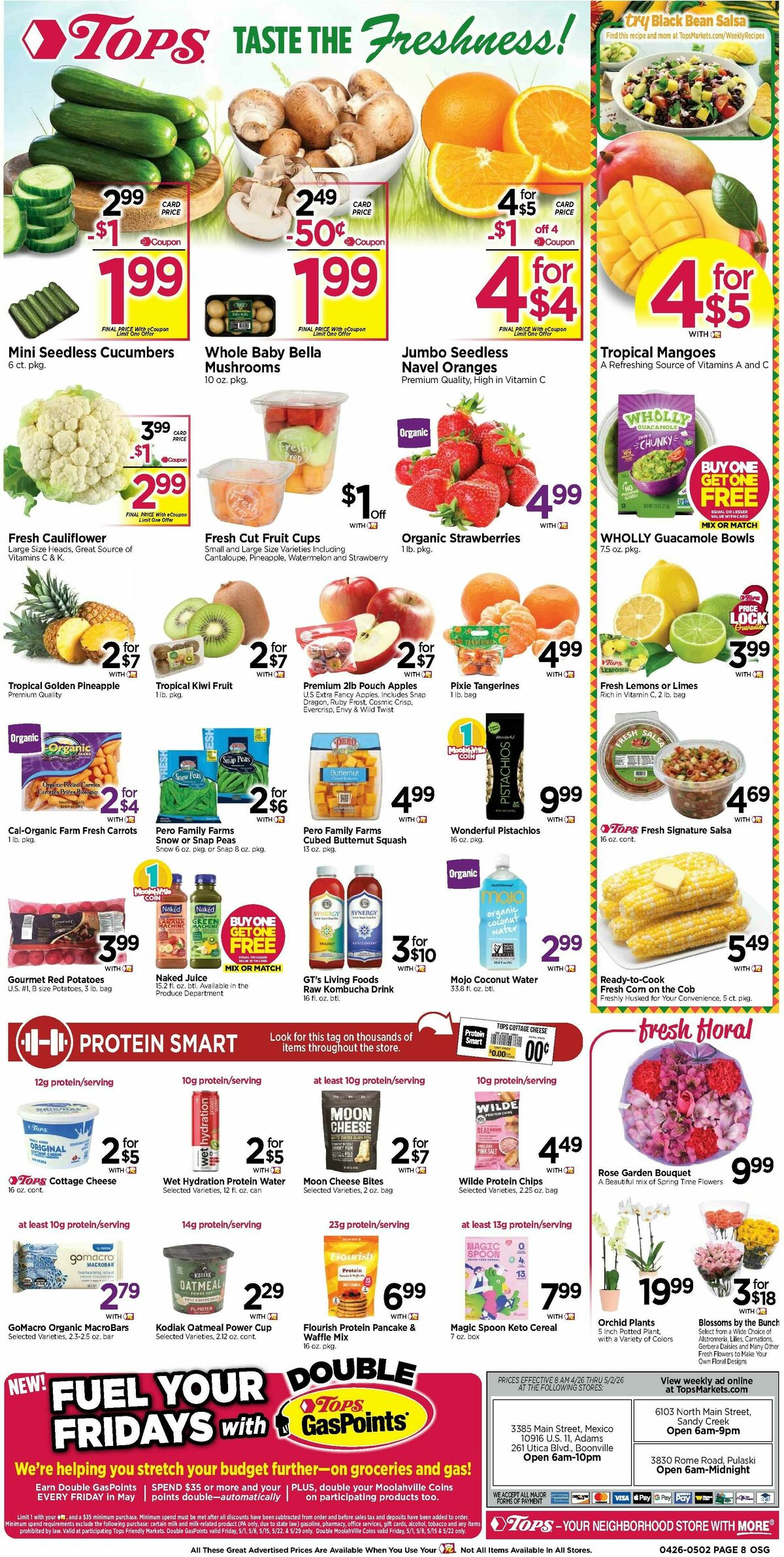 Tops Friendly Markets Weekly Ad from April 26