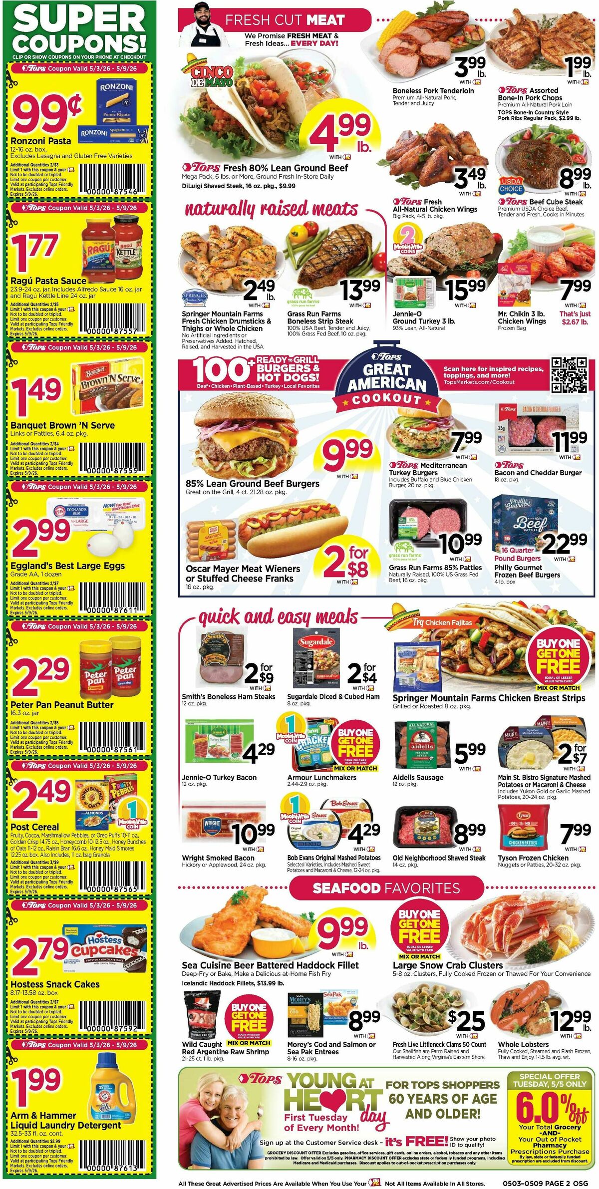 Tops Friendly Markets Weekly Ad from May 3